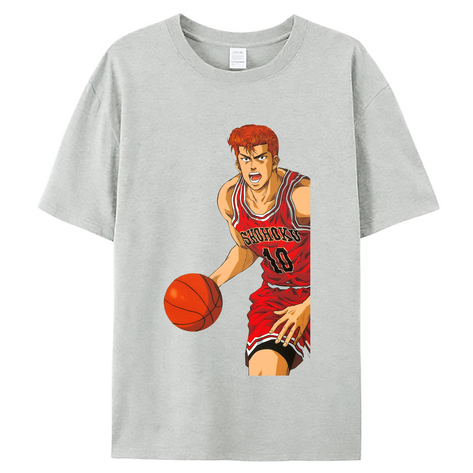 （画像用） SLAM DUNK／スラムダンク レディースカジュアルプリントTシャツ（綿100％）