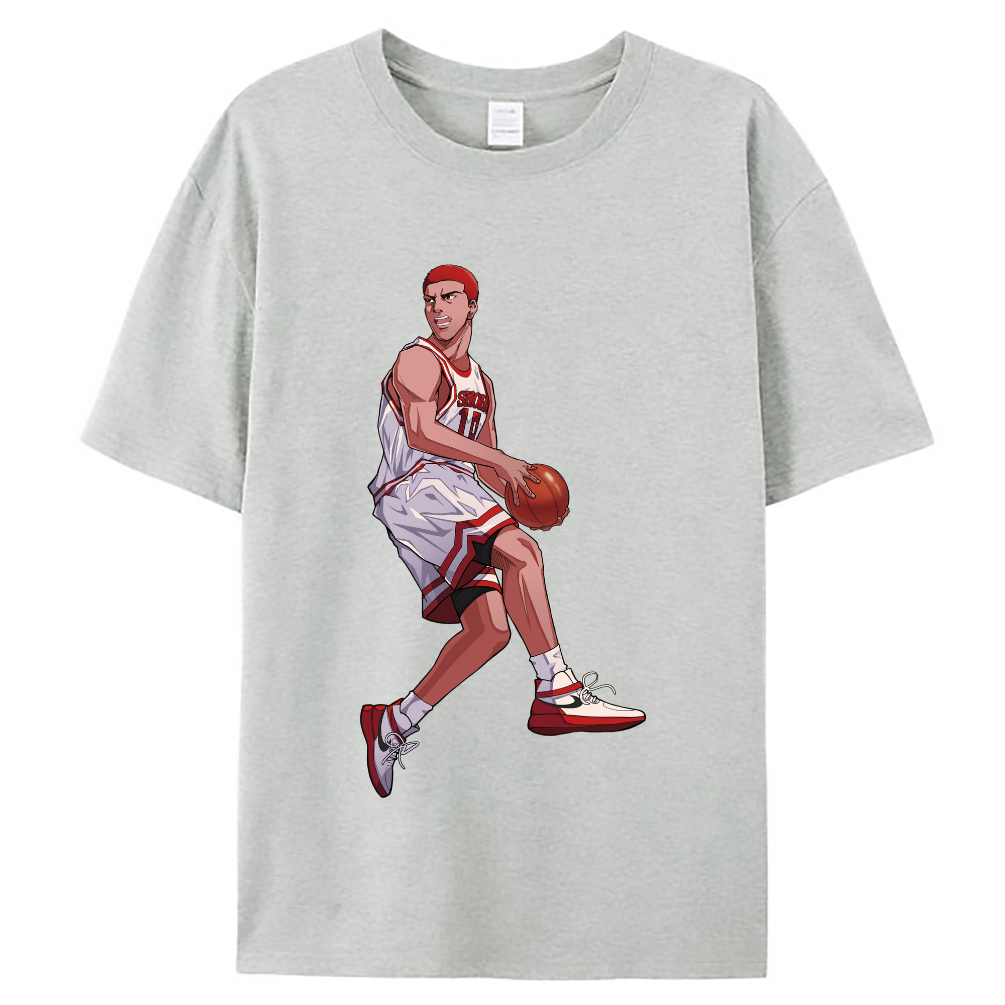 （画像用） SLAM DUNK／スラムダンク レディースカジュアルプリントTシャツ（綿100％）
