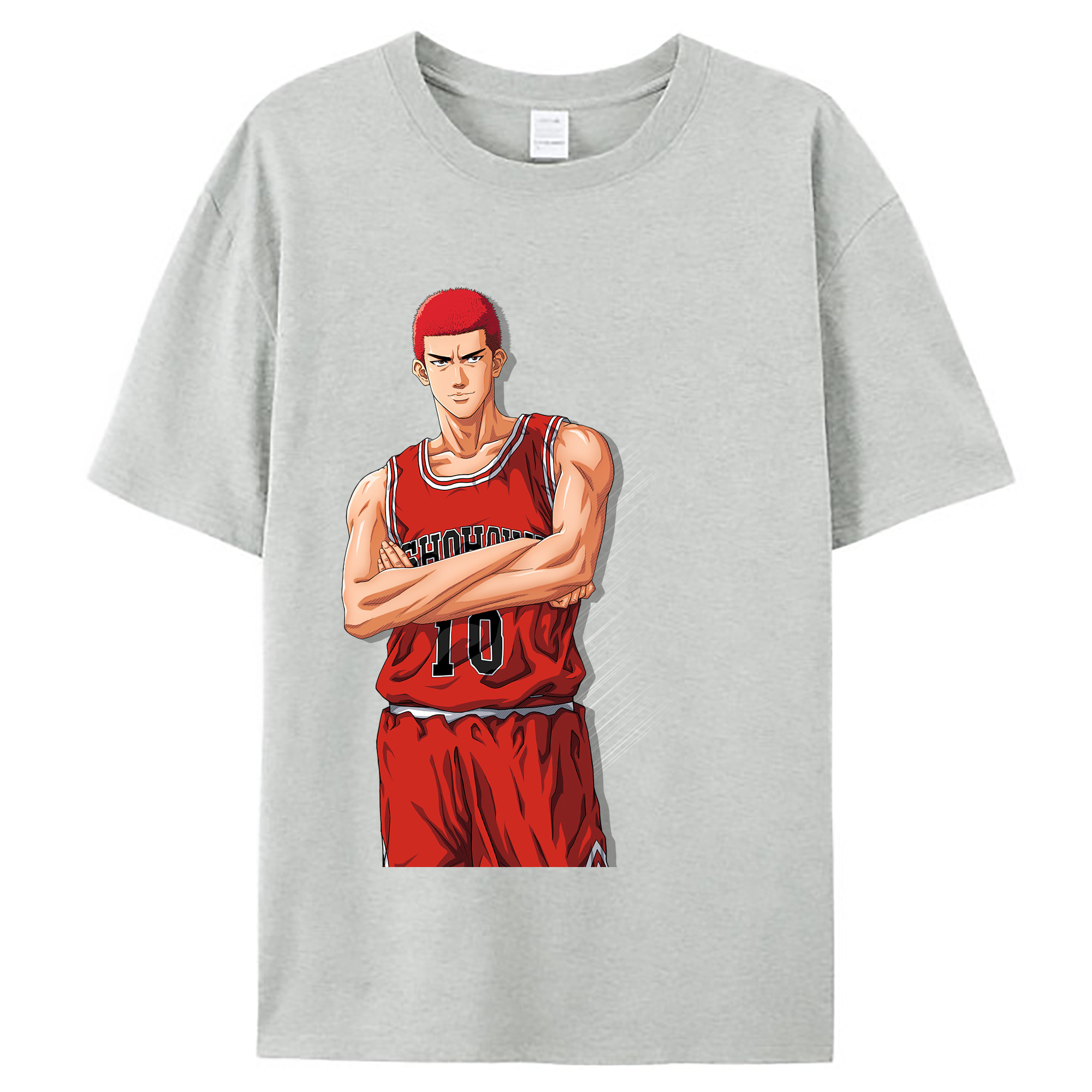 （画像用） SLAM DUNK／スラムダンク レディースカジュアルプリントTシャツ（綿100％）