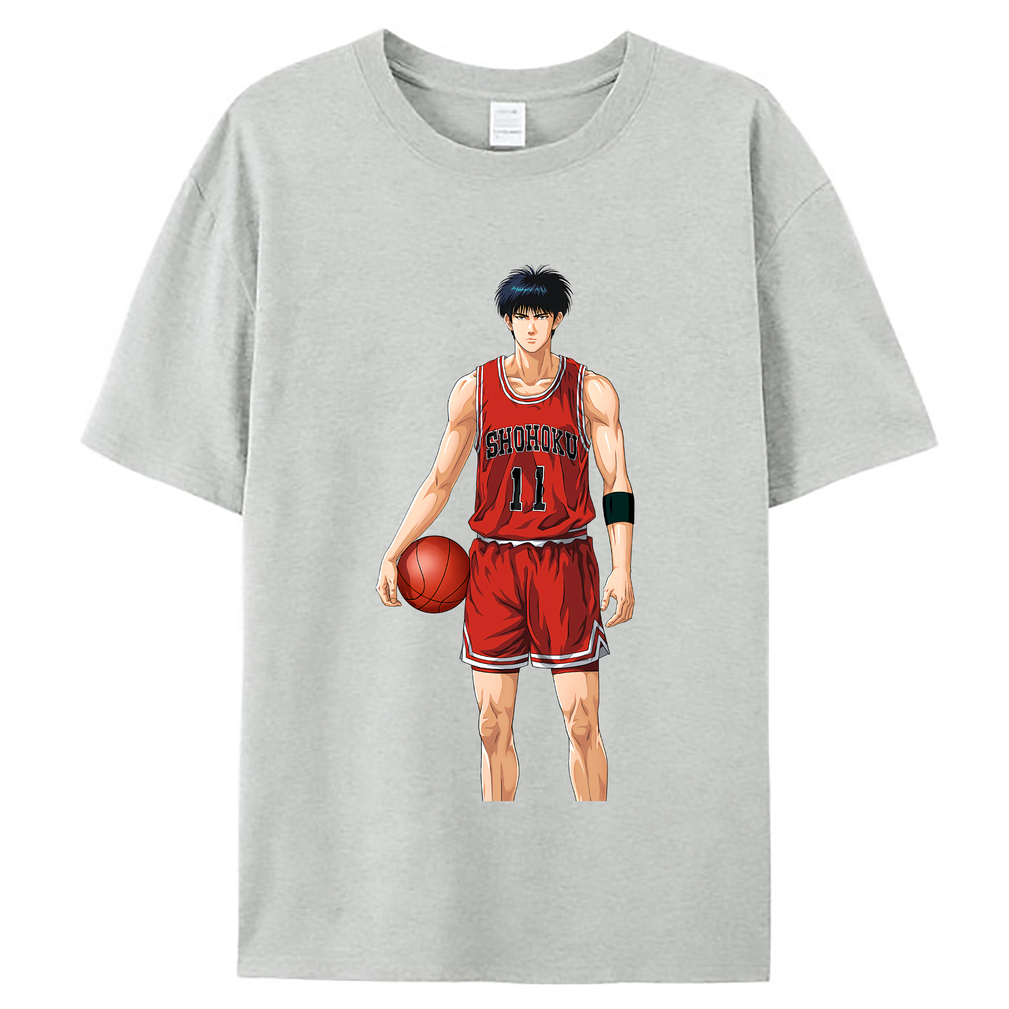 （画像用） SLAM DUNK／スラムダンク レディースカジュアルプリントTシャツ（綿100％）