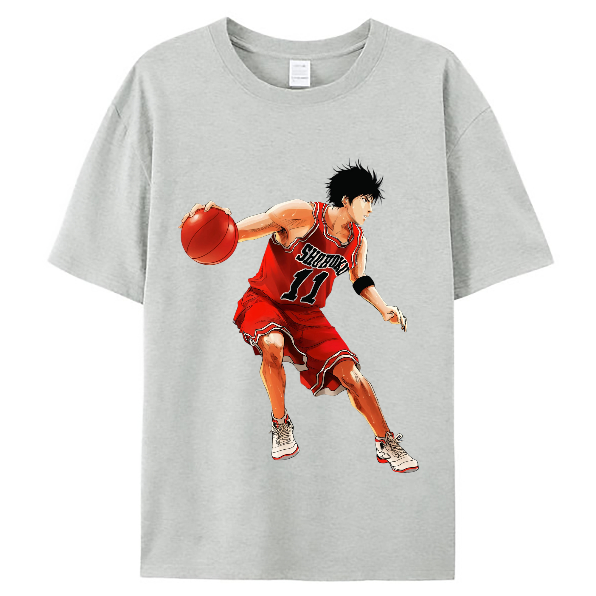 （画像用） SLAM DUNK／スラムダンク レディースカジュアルプリントTシャツ（綿100％）