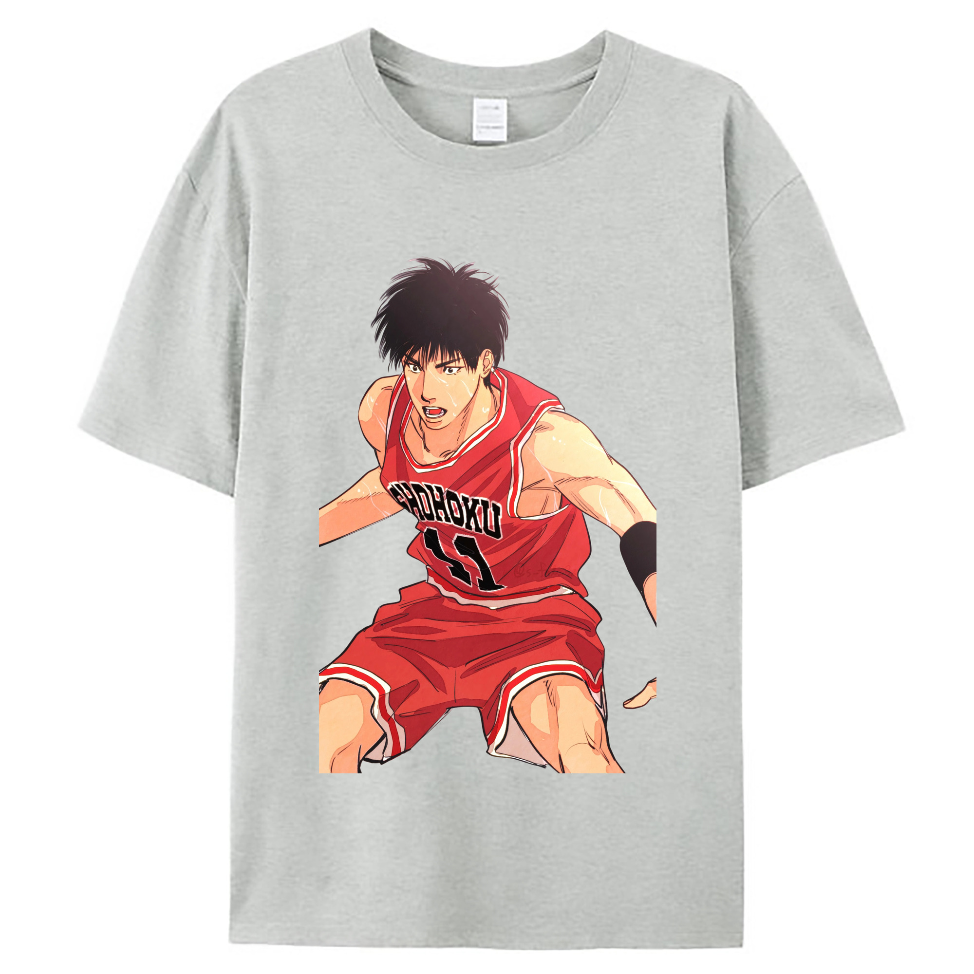 （画像用） SLAM DUNK／スラムダンク レディースカジュアルプリントTシャツ（綿100％）