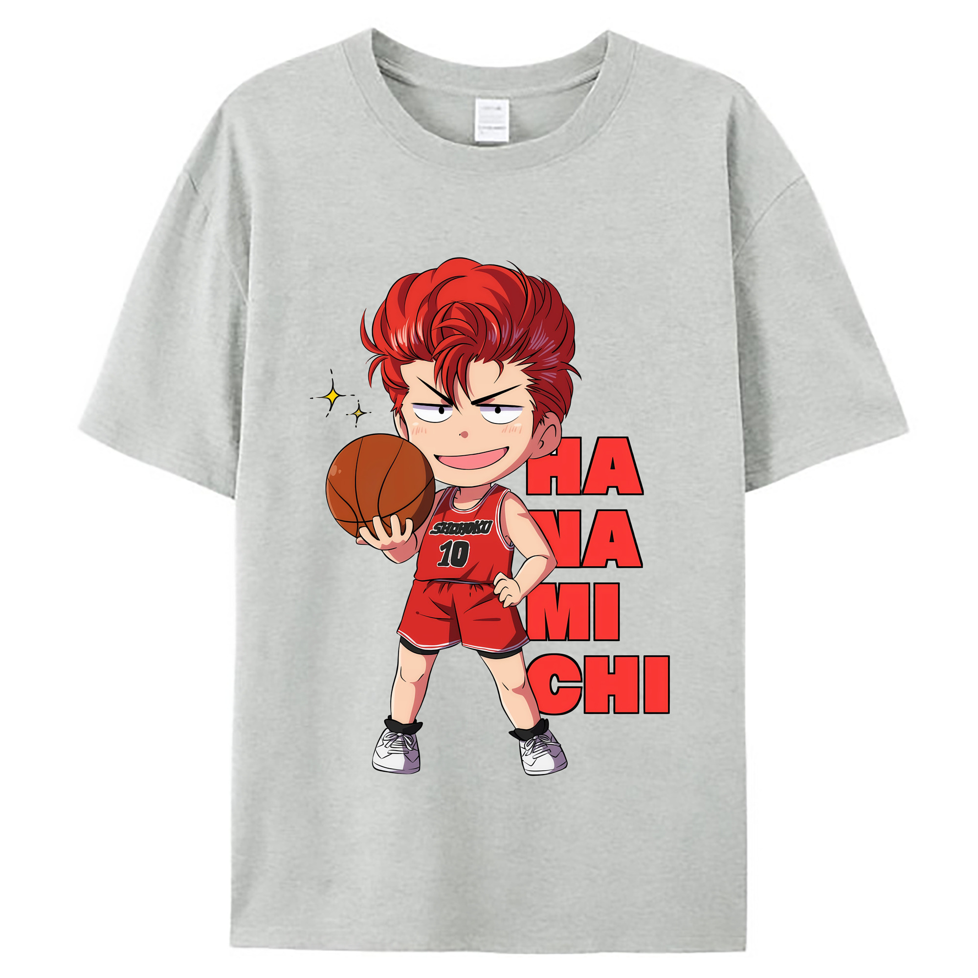 （画像用） SLAM DUNK／スラムダンク レディースカジュアルプリントTシャツ（綿100％）