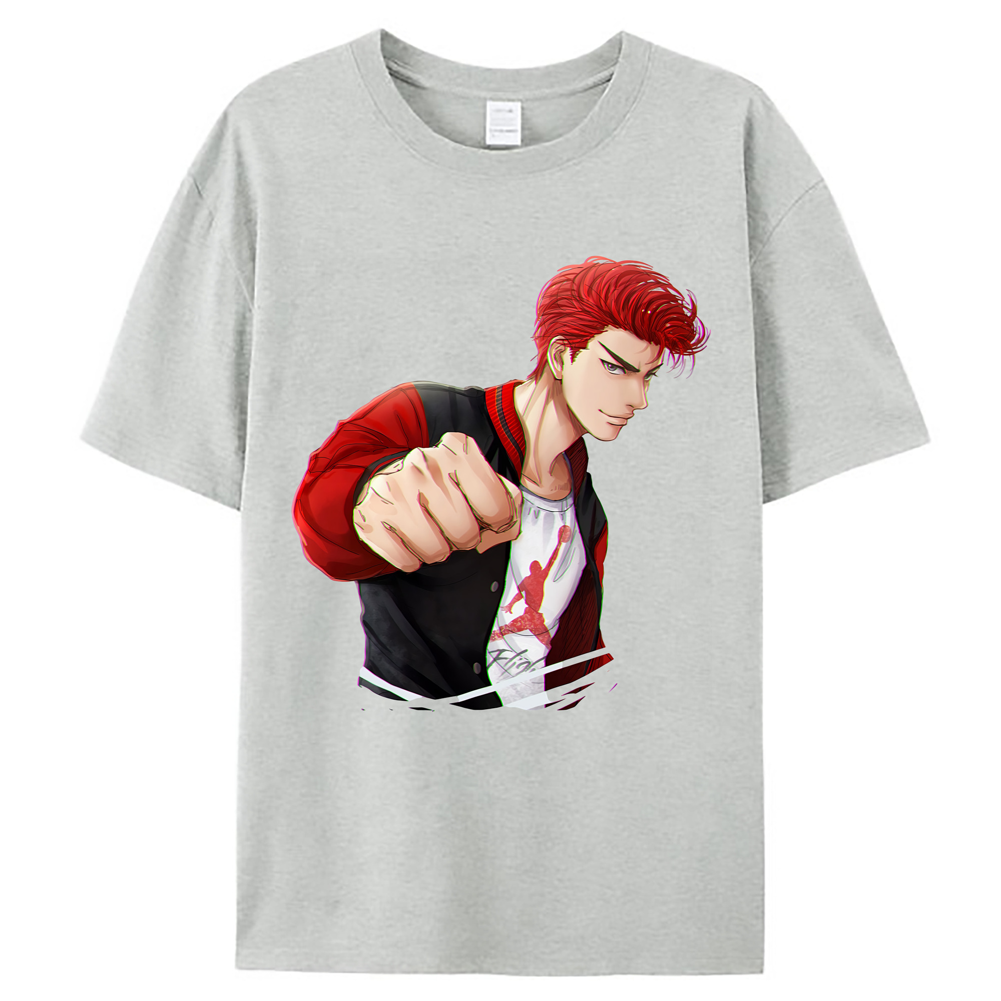 （画像用） SLAM DUNK／スラムダンク レディースカジュアルプリントTシャツ（綿100％）