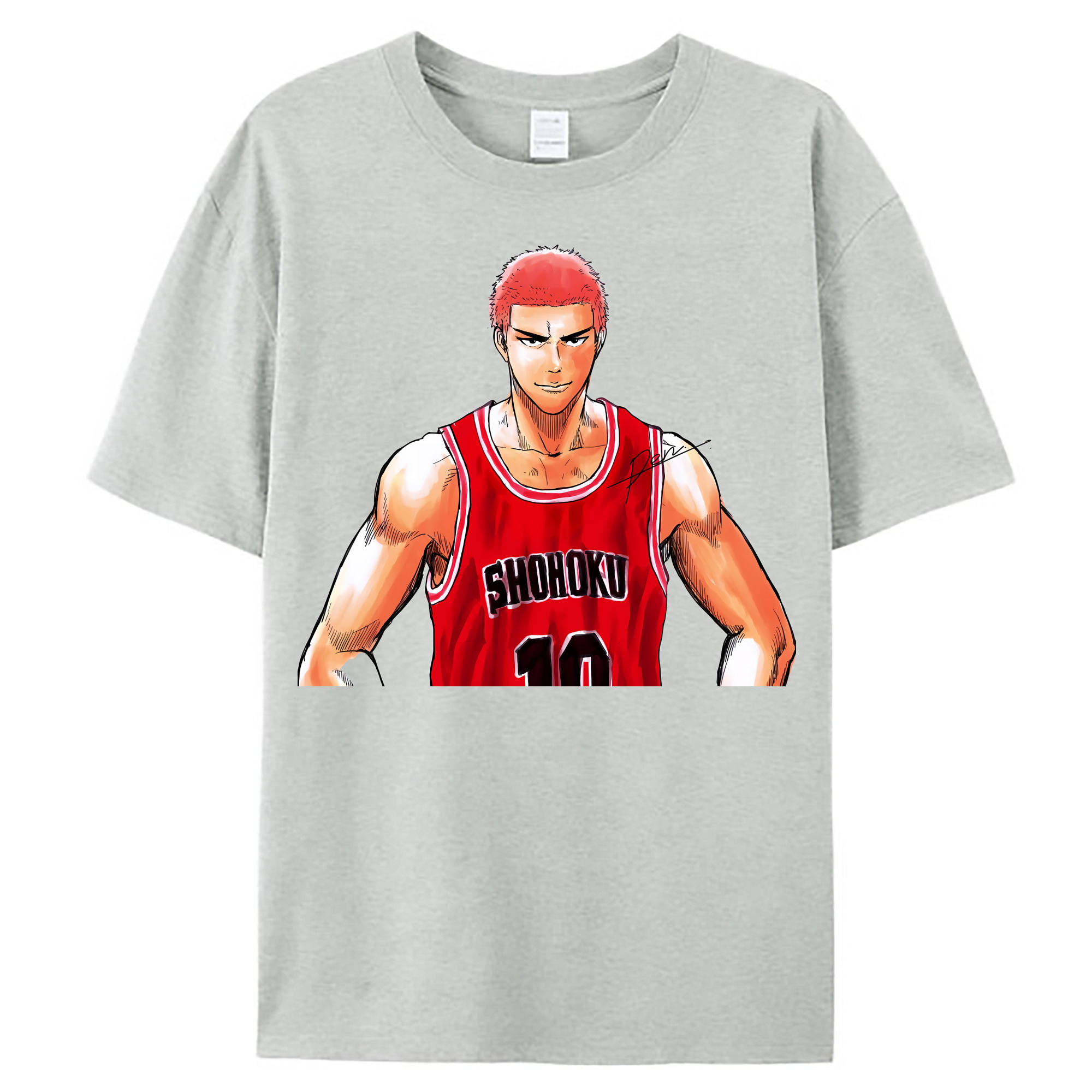 （画像用） SLAM DUNK／スラムダンク レディースカジュアルプリントTシャツ（綿100％）