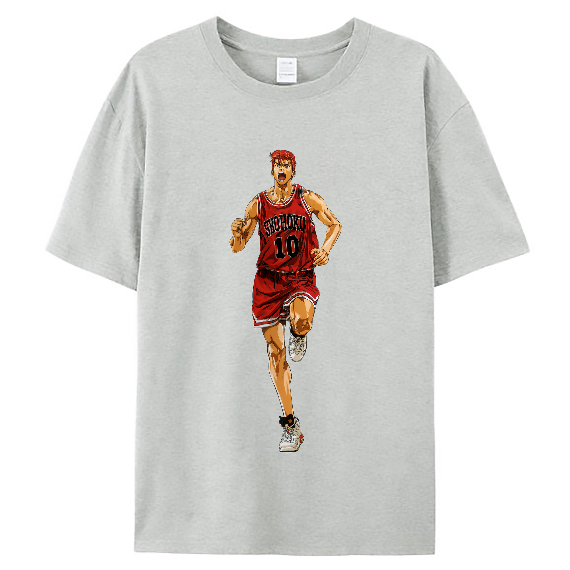 （画像用） SLAM DUNK／スラムダンク レディースカジュアルプリントTシャツ（綿100％）