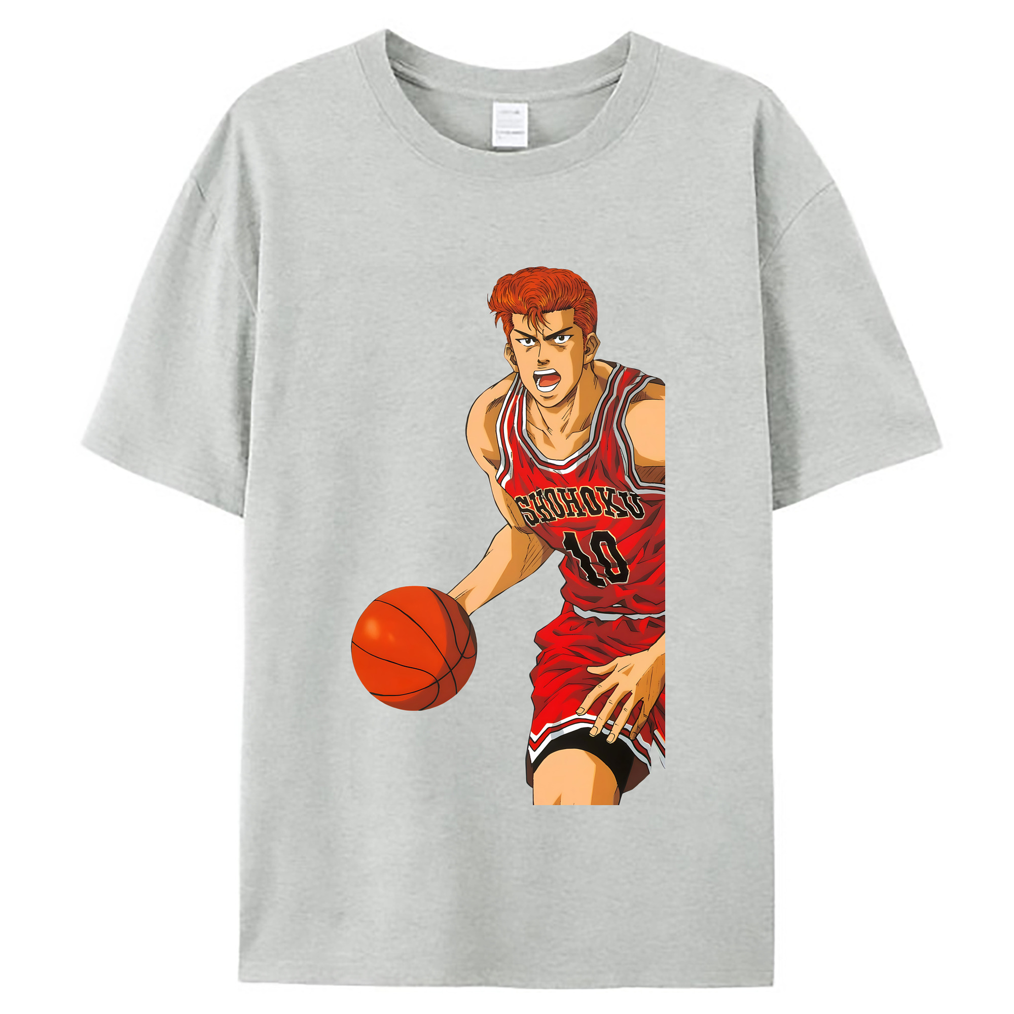 （画像用） SLAM DUNK／スラムダンク レディースカジュアルプリントTシャツ（綿100％）