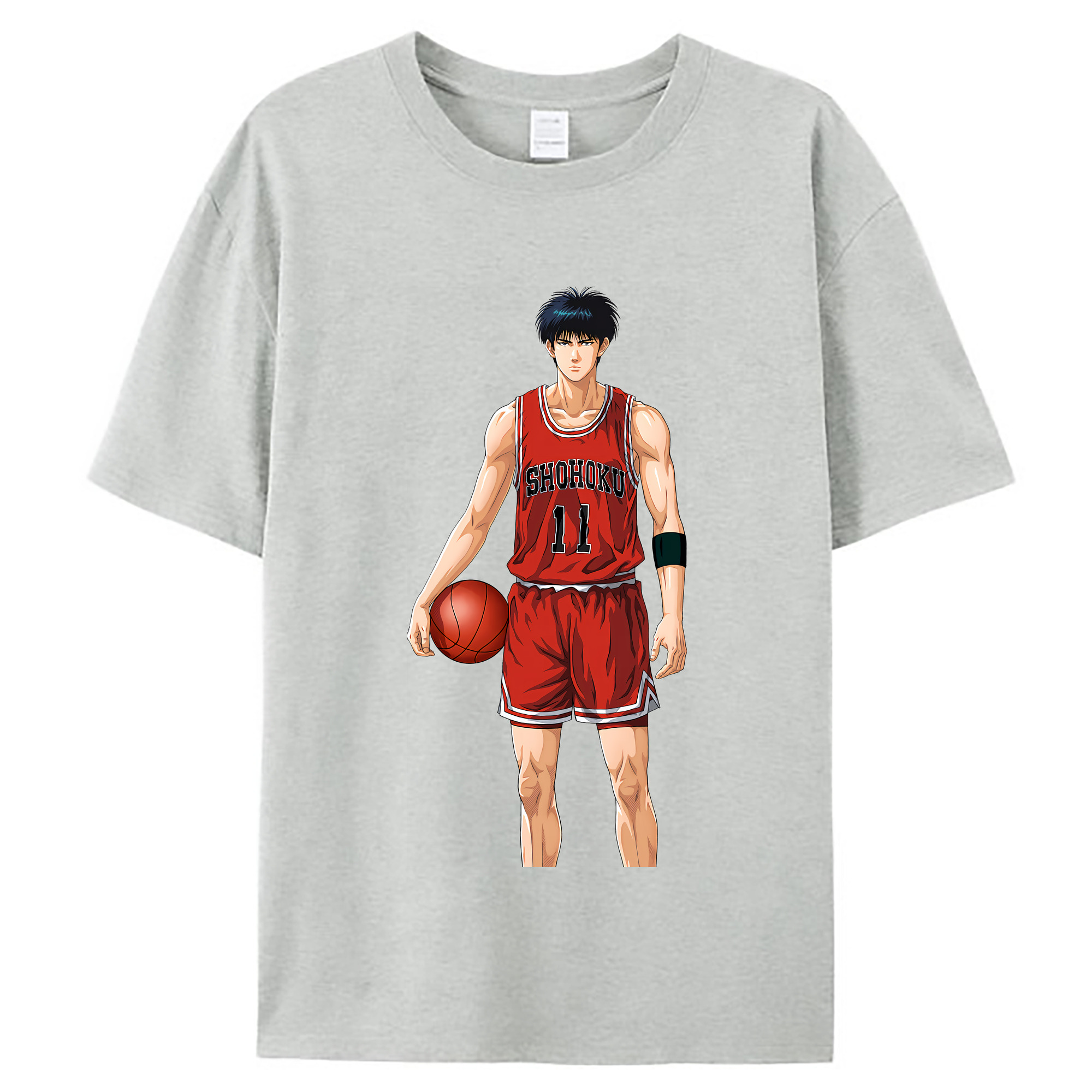 （画像用） SLAM DUNK／スラムダンク レディースカジュアルプリントTシャツ（綿100％）