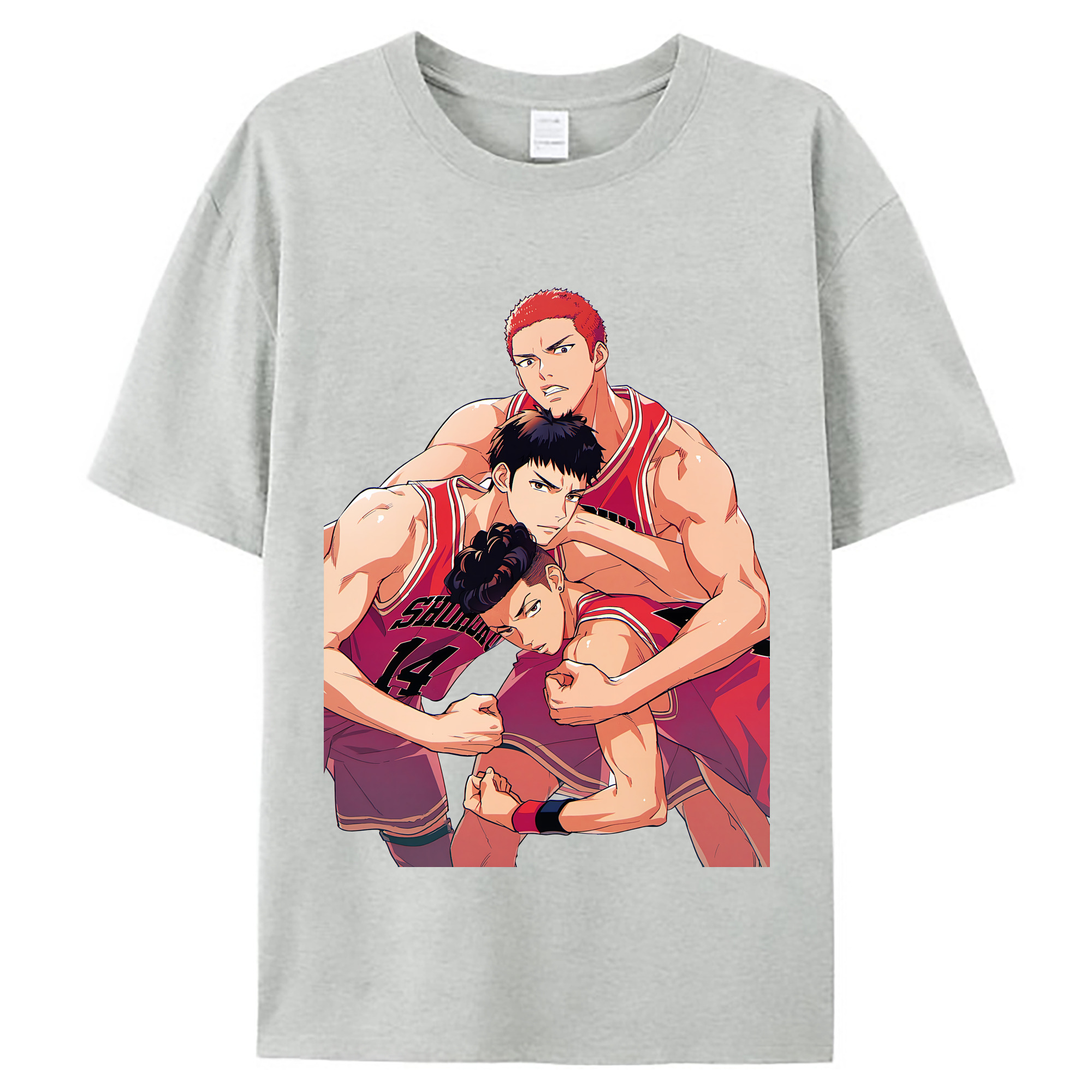 （画像用） SLAM DUNK／スラムダンク レディースカジュアルプリントTシャツ（綿100％）