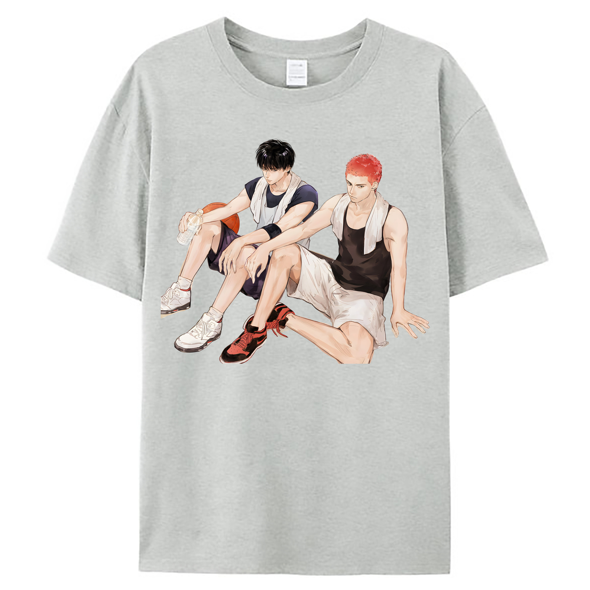 （画像用） SLAM DUNK／スラムダンク レディースカジュアルプリントTシャツ（綿100％）