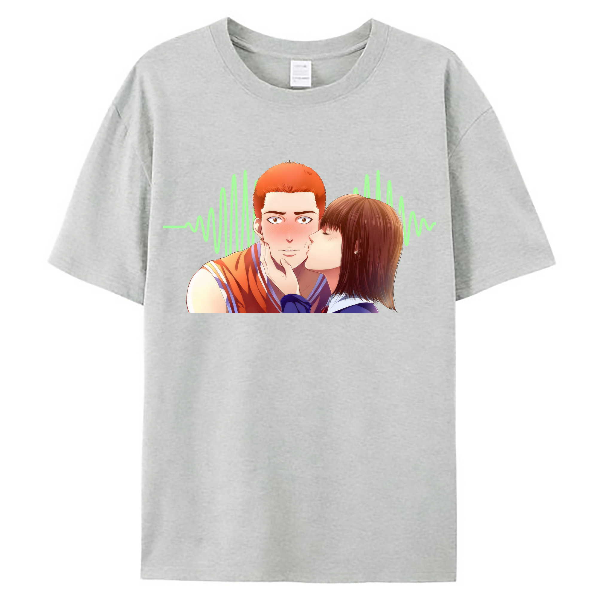 （画像用） SLAM DUNK／スラムダンク レディースカジュアルプリントTシャツ（綿100％）