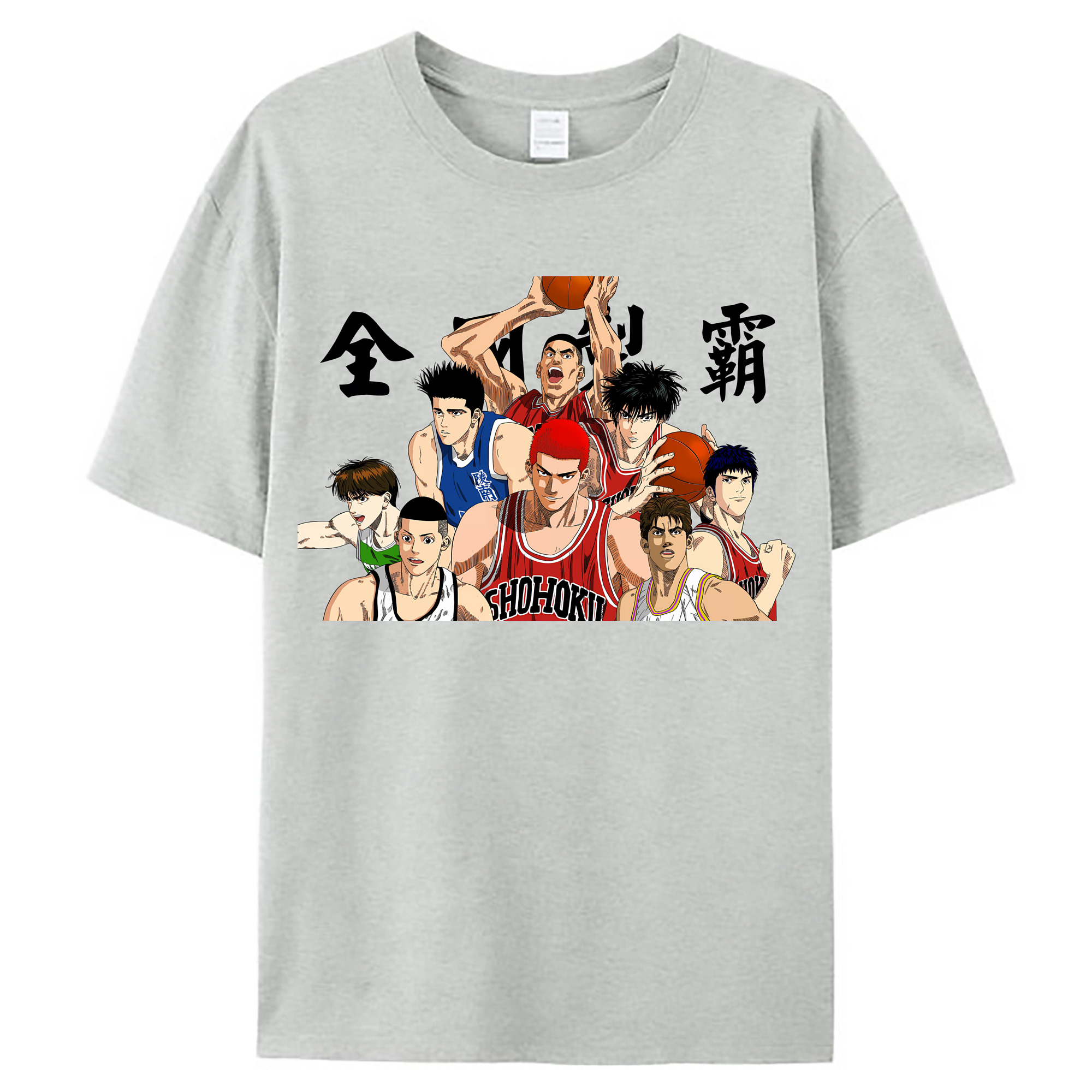 （画像用） SLAM DUNK／スラムダンク レディースカジュアルプリントTシャツ（綿100％）