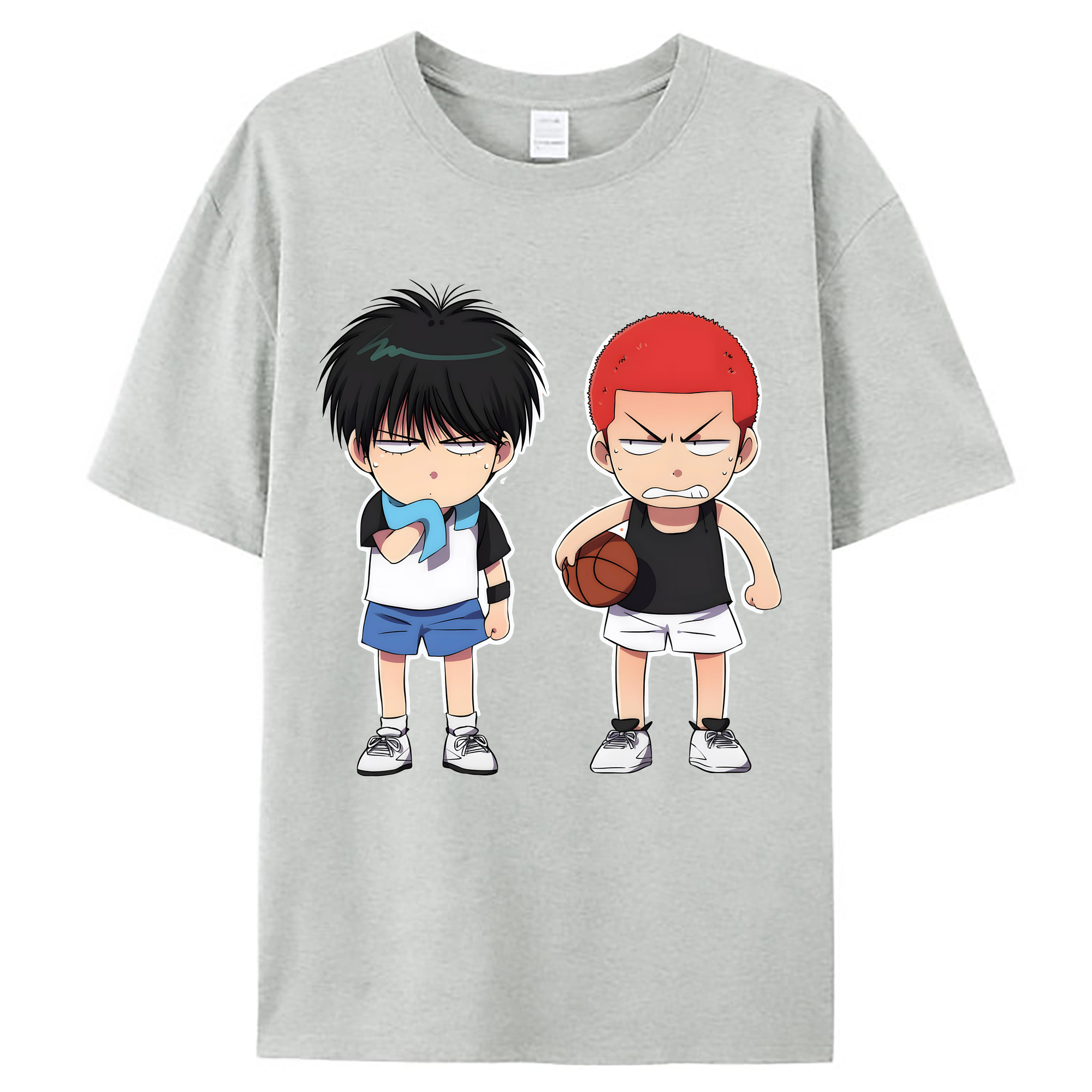 （画像用） SLAM DUNK／スラムダンク レディースカジュアルプリントTシャツ（綿100％）