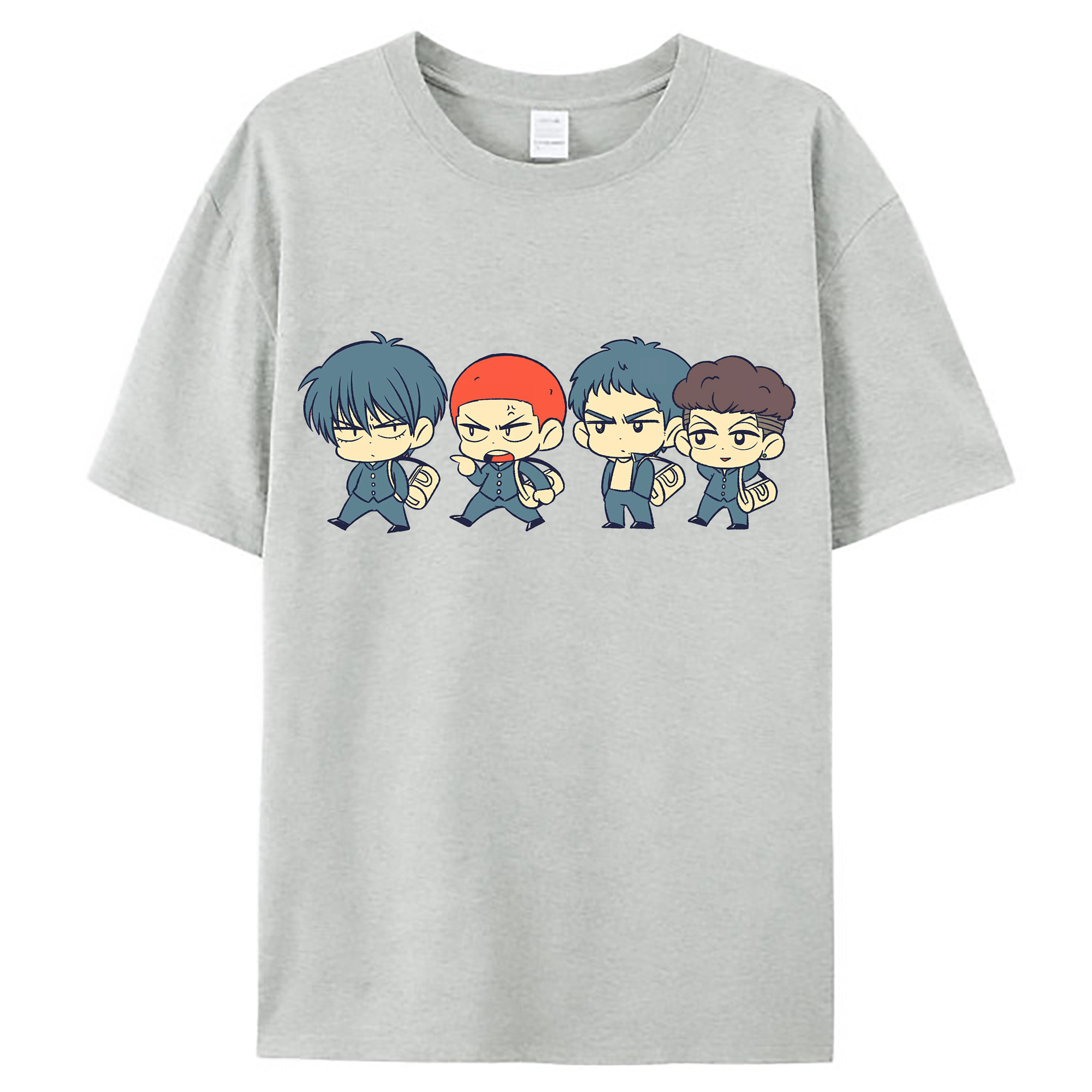 （画像用） SLAM DUNK／スラムダンク レディースカジュアルプリントTシャツ（綿100％）
