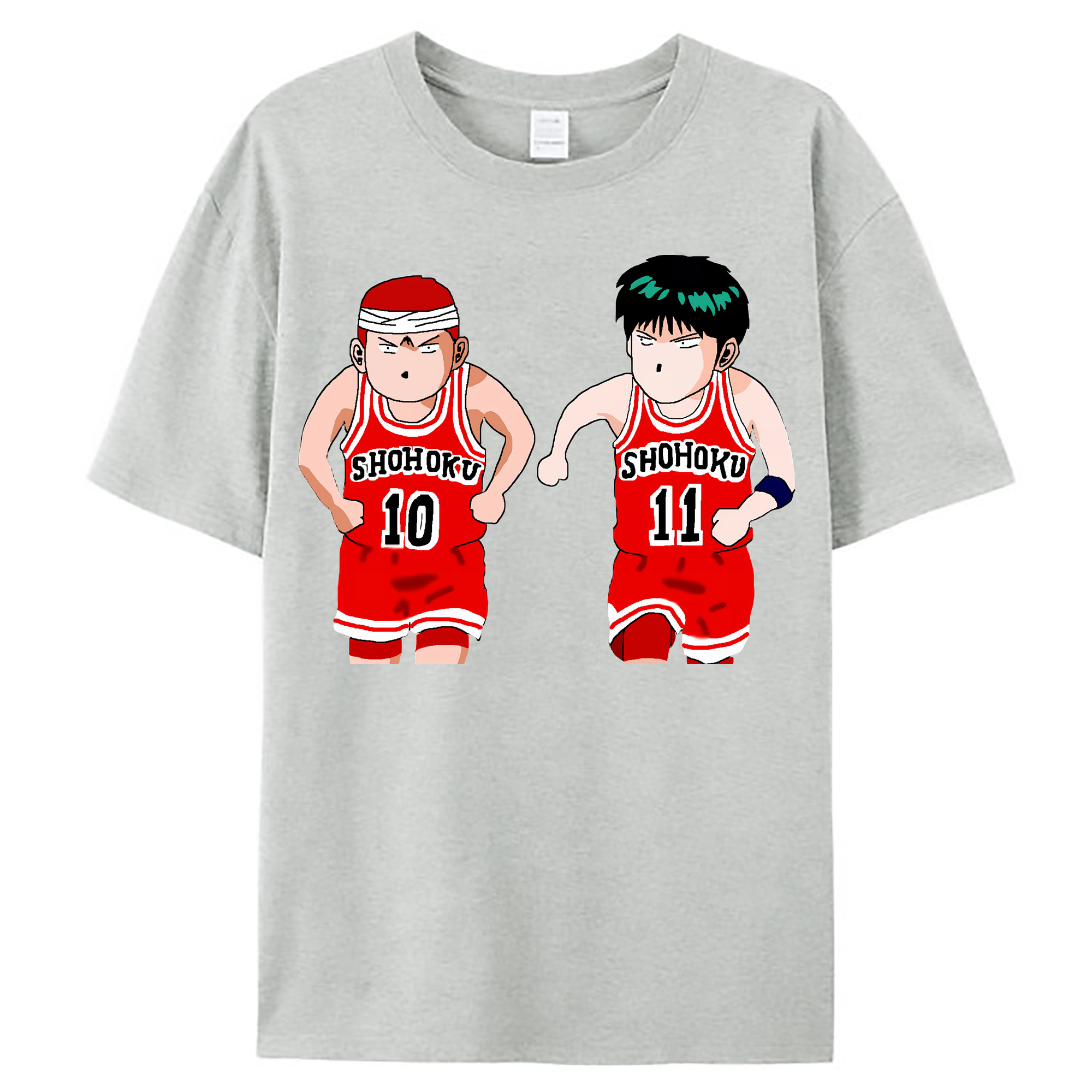 （画像用） SLAM DUNK／スラムダンク レディースカジュアルプリントTシャツ（綿100％）
