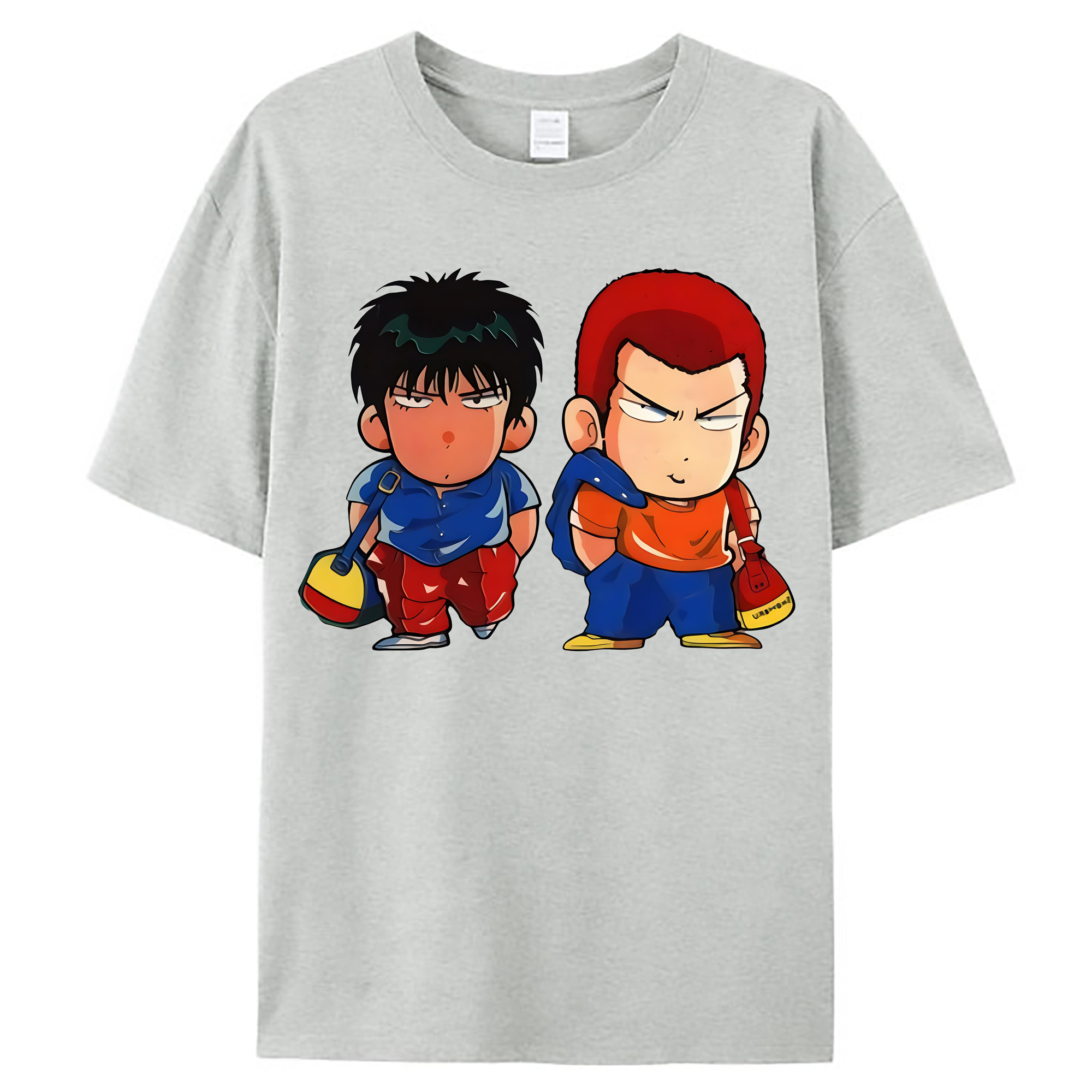 （画像用） SLAM DUNK／スラムダンク レディースカジュアルプリントTシャツ（綿100％）