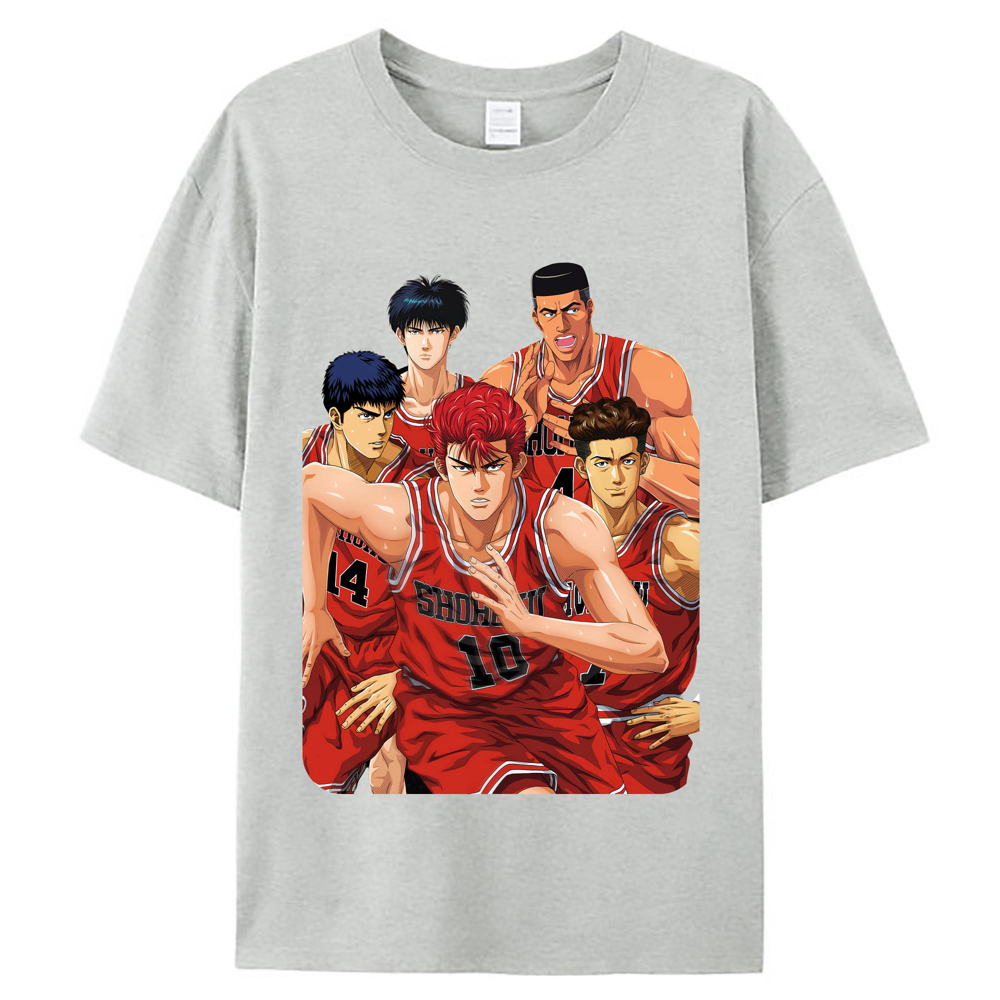 （画像用） SLAM DUNK／スラムダンク レディースカジュアルプリントTシャツ（綿100％）