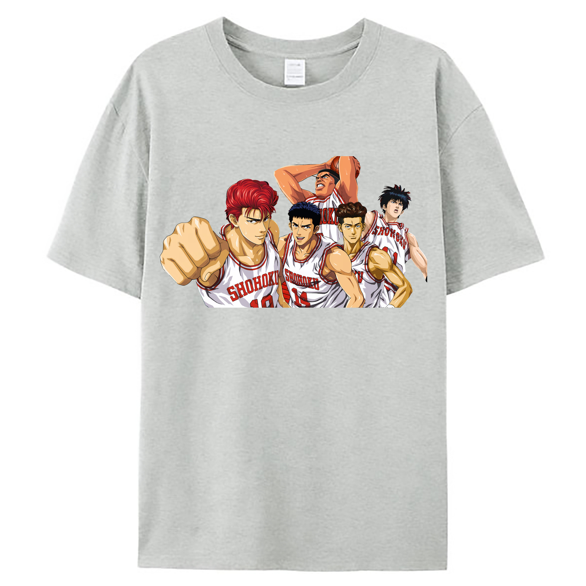 （画像用） SLAM DUNK／スラムダンク レディースカジュアルプリントTシャツ（綿100％）