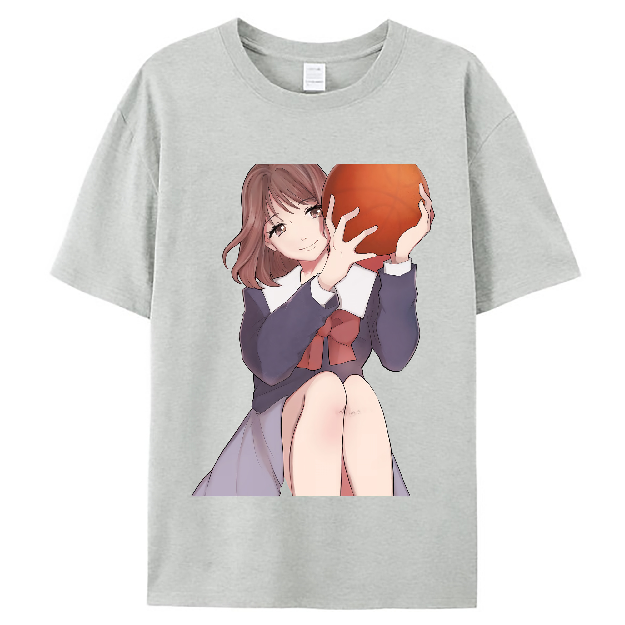 （画像用） SLAM DUNK／スラムダンク レディースカジュアルプリントTシャツ（綿100％）