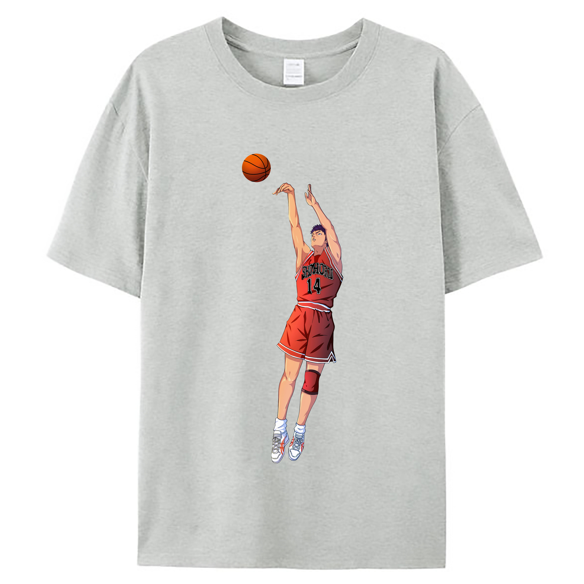 （画像用） SLAM DUNK／スラムダンク レディースカジュアルプリントTシャツ（綿100％）
