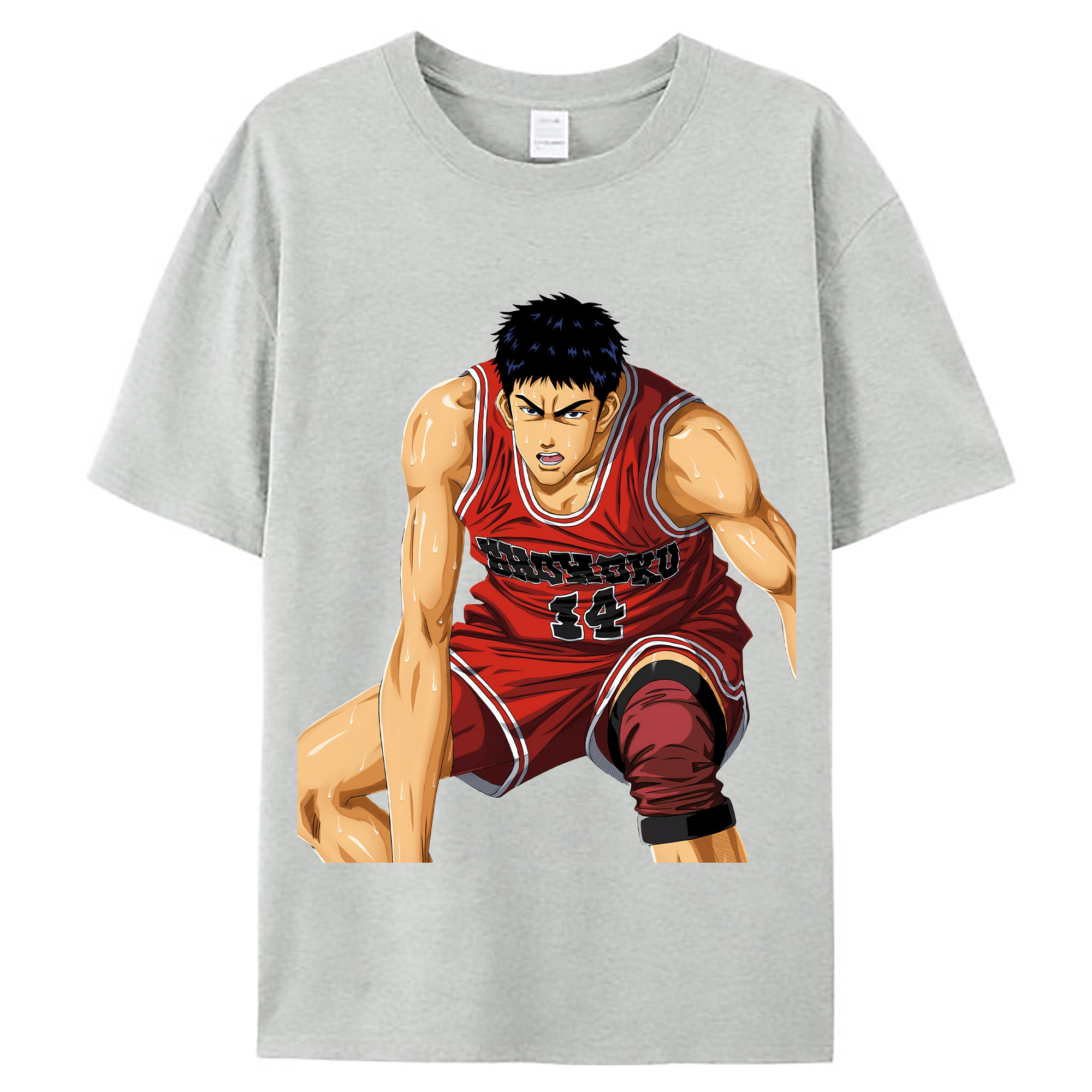（画像用） SLAM DUNK／スラムダンク レディースカジュアルプリントTシャツ（綿100％）