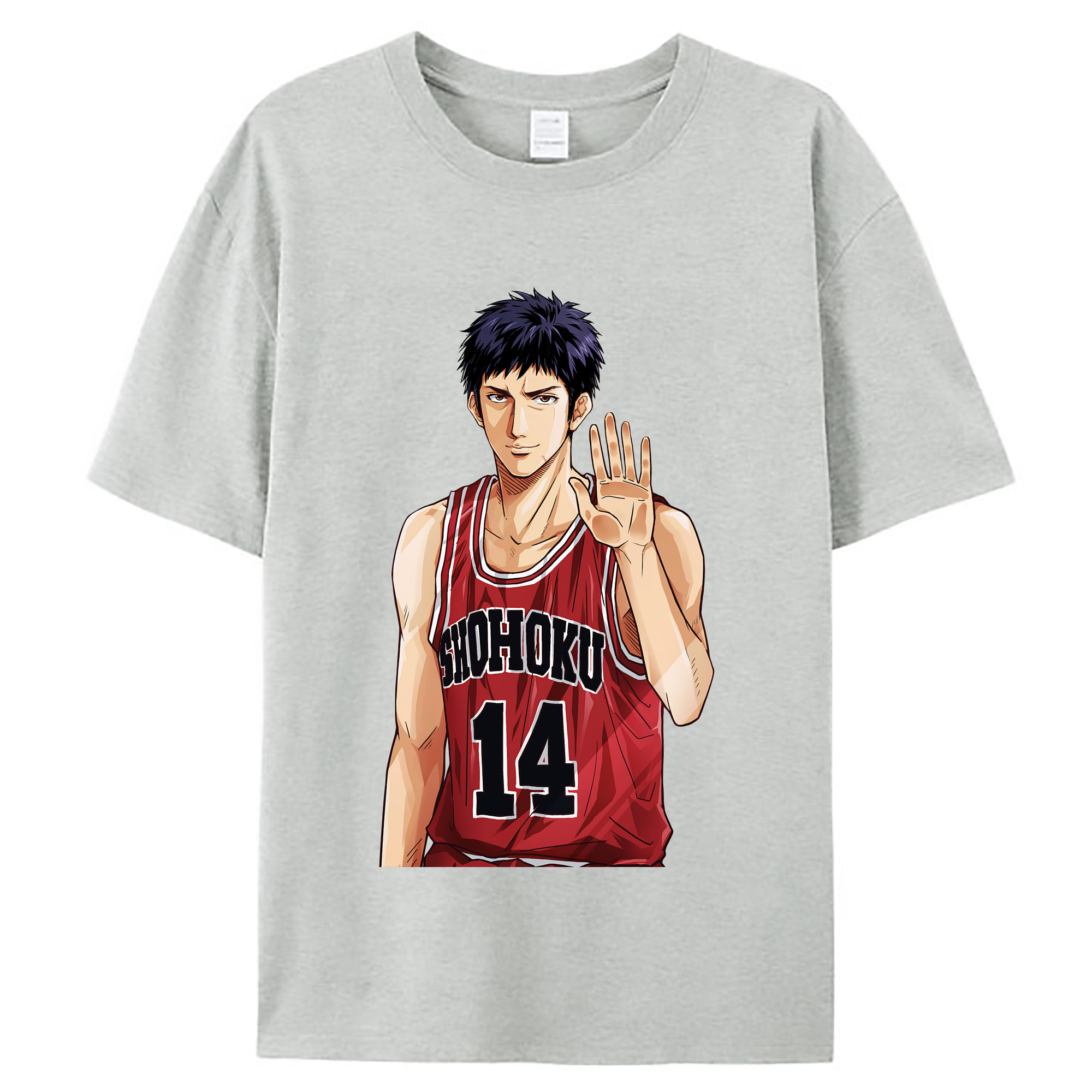 （画像用） SLAM DUNK／スラムダンク レディースカジュアルプリントTシャツ（綿100％）