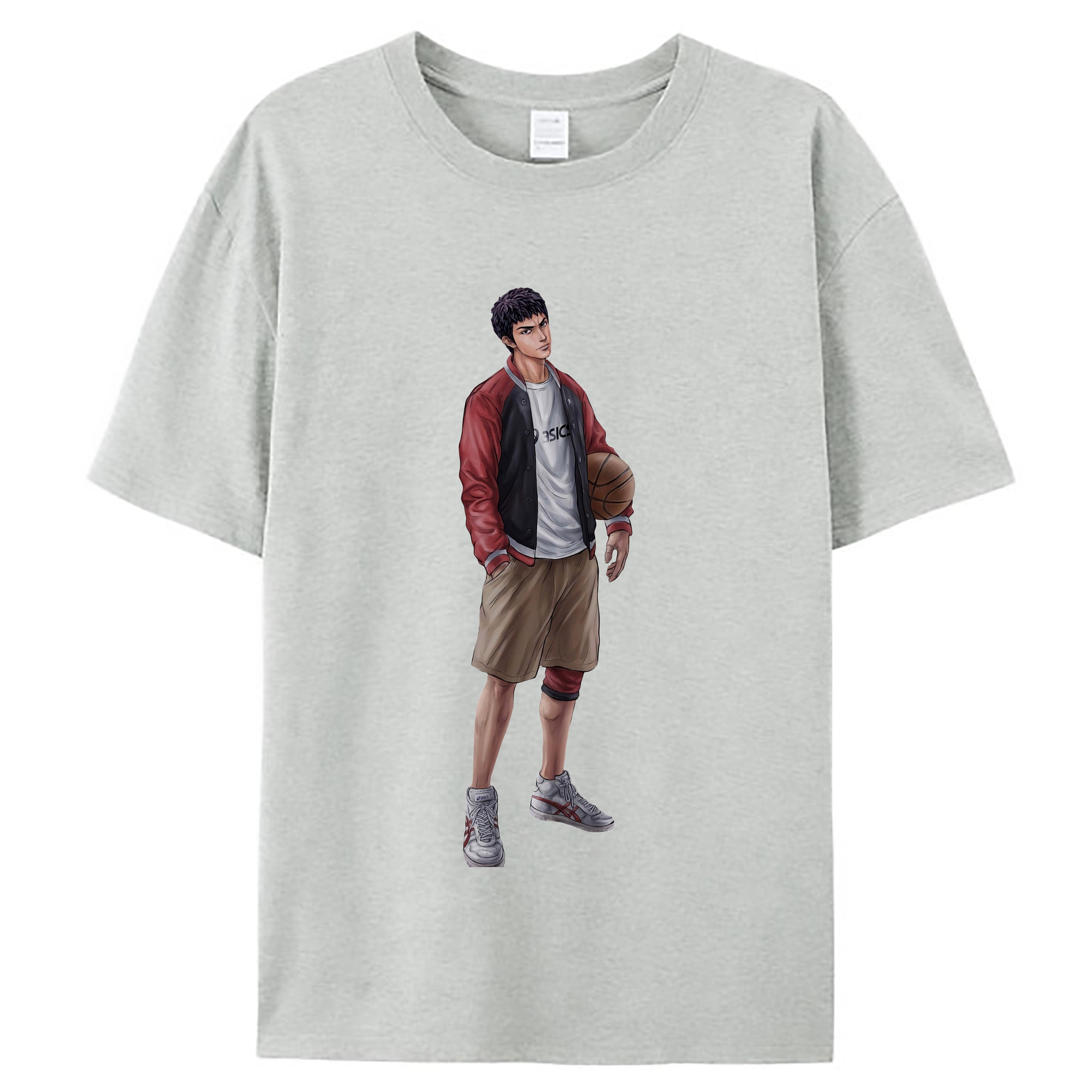 （画像用） SLAM DUNK／スラムダンク レディースカジュアルプリントTシャツ（綿100％）