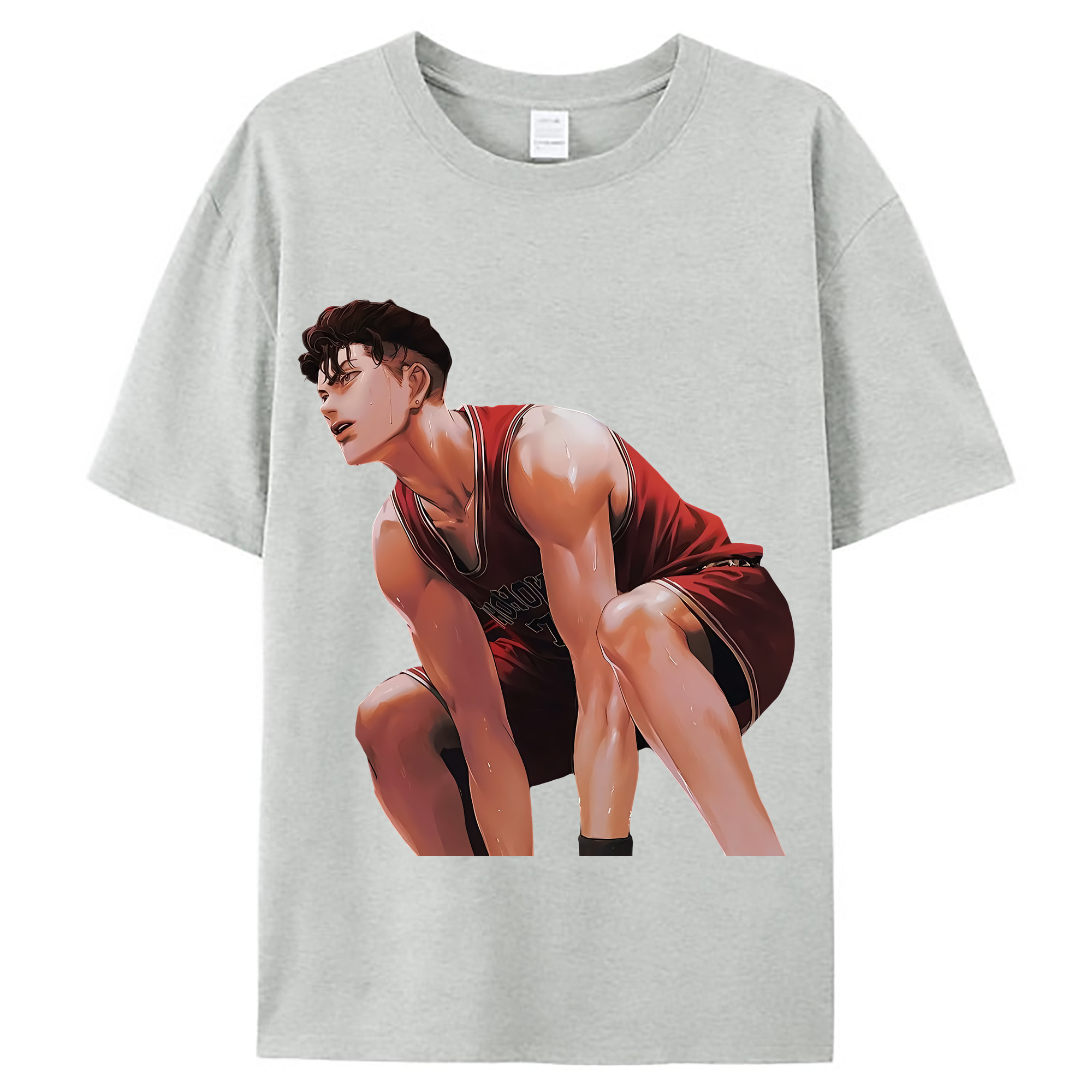 （画像用） SLAM DUNK／スラムダンク レディースカジュアルプリントTシャツ（綿100％）
