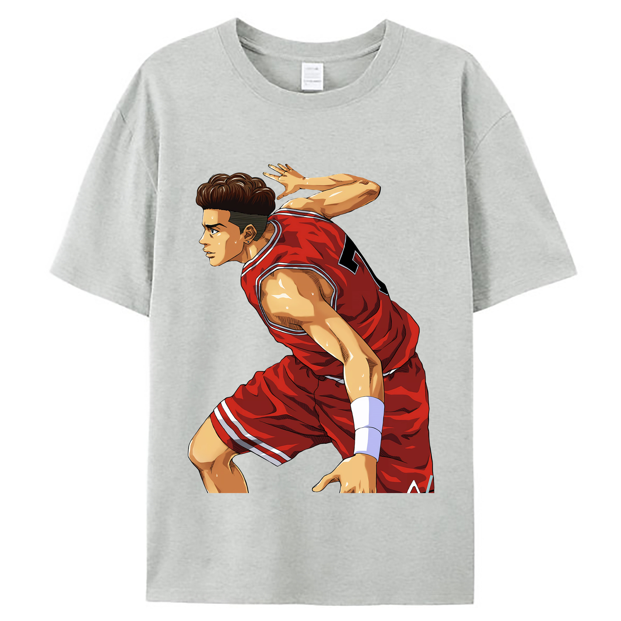 （画像用） SLAM DUNK／スラムダンク レディースカジュアルプリントTシャツ（綿100％）