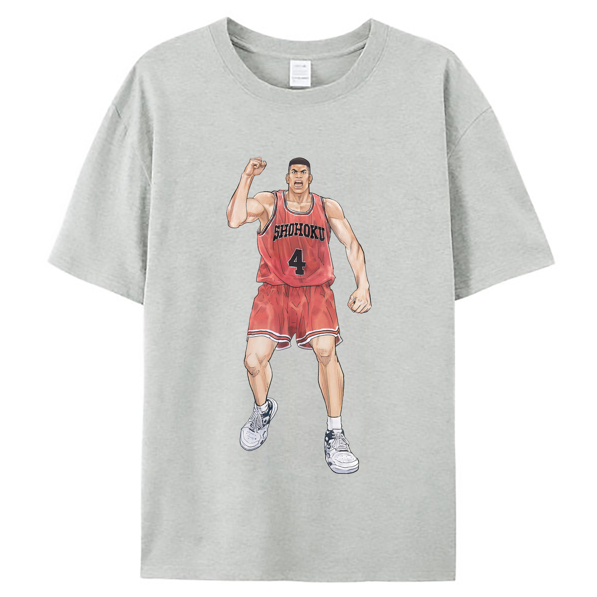 （画像用） SLAM DUNK／スラムダンク レディースカジュアルプリントTシャツ（綿100％）