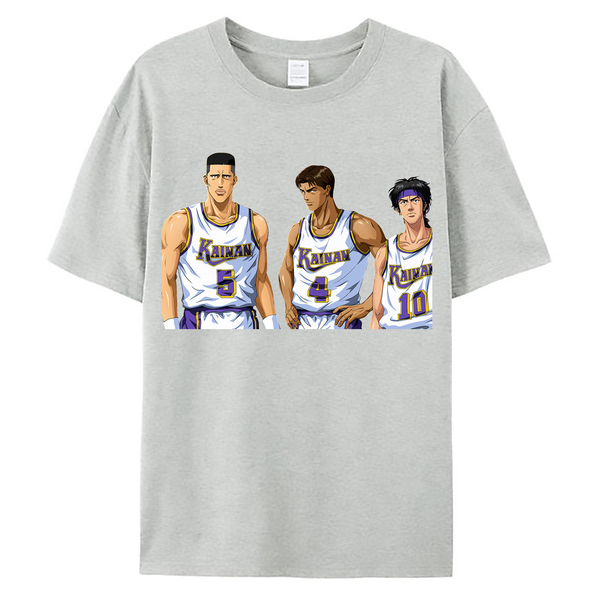 （画像用） SLAM DUNK／スラムダンク レディースカジュアルプリントTシャツ（綿100％）