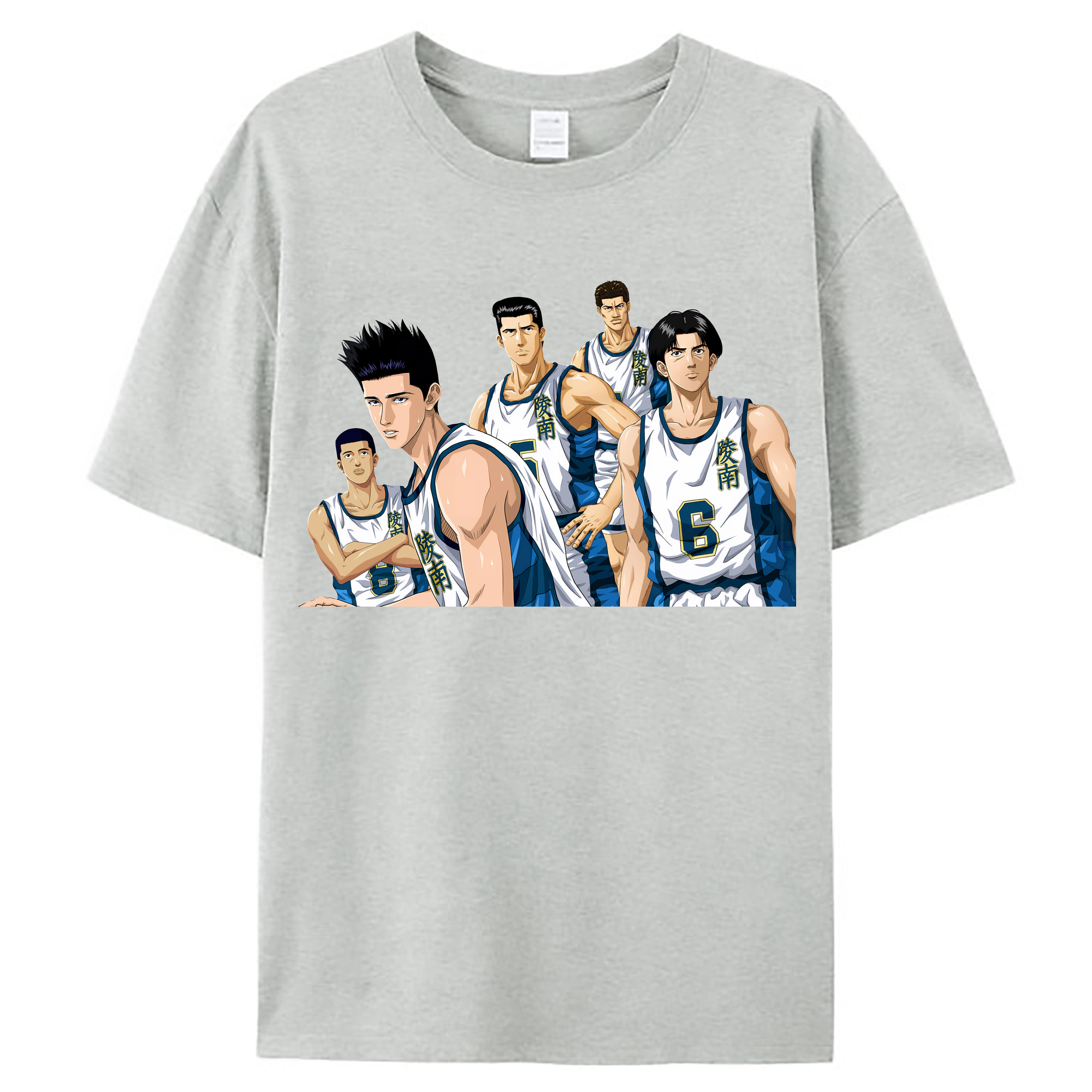 （画像用） SLAM DUNK／スラムダンク レディースカジュアルプリントTシャツ（綿100％）