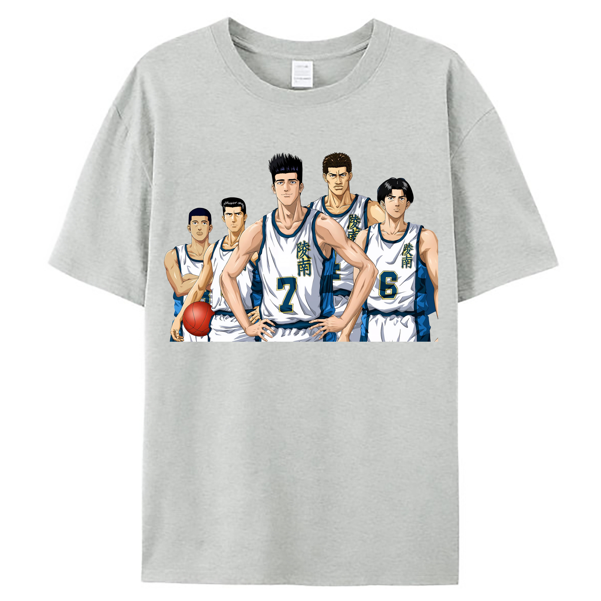 （画像用） SLAM DUNK／スラムダンク レディースカジュアルプリントTシャツ（綿100％）
