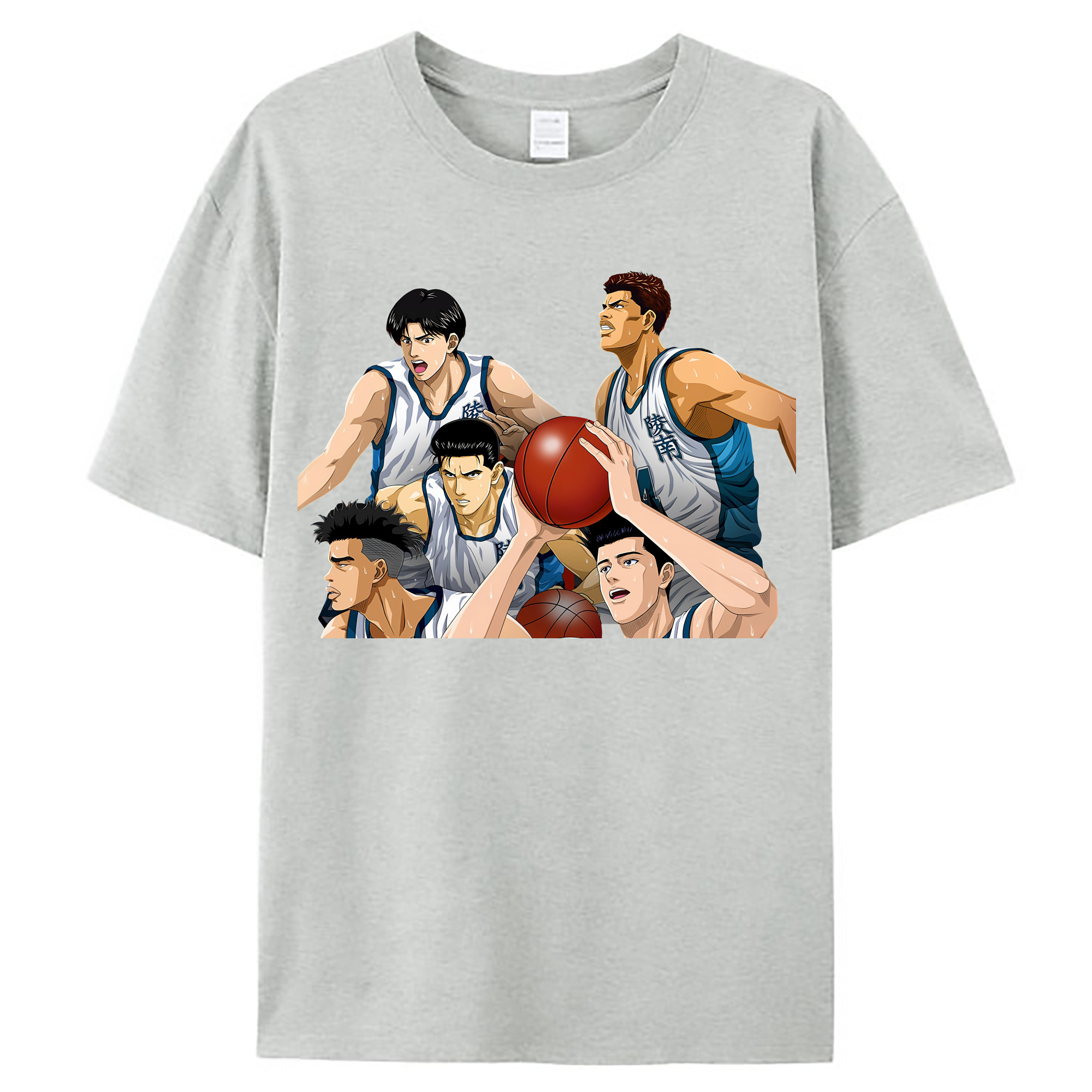 （画像用） SLAM DUNK／スラムダンク レディースカジュアルプリントTシャツ（綿100％）