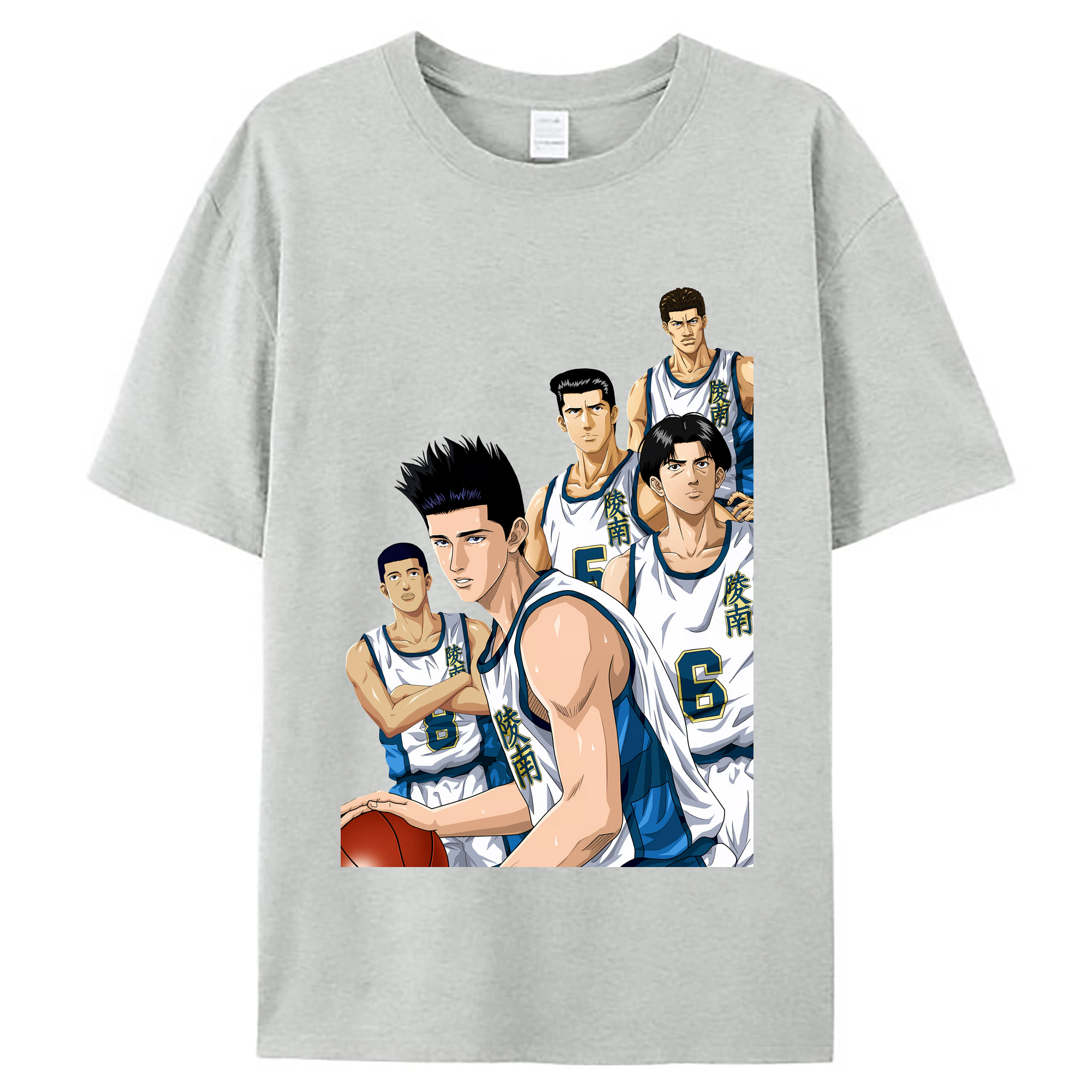 （画像用） SLAM DUNK／スラムダンク レディースカジュアルプリントTシャツ（綿100％）
