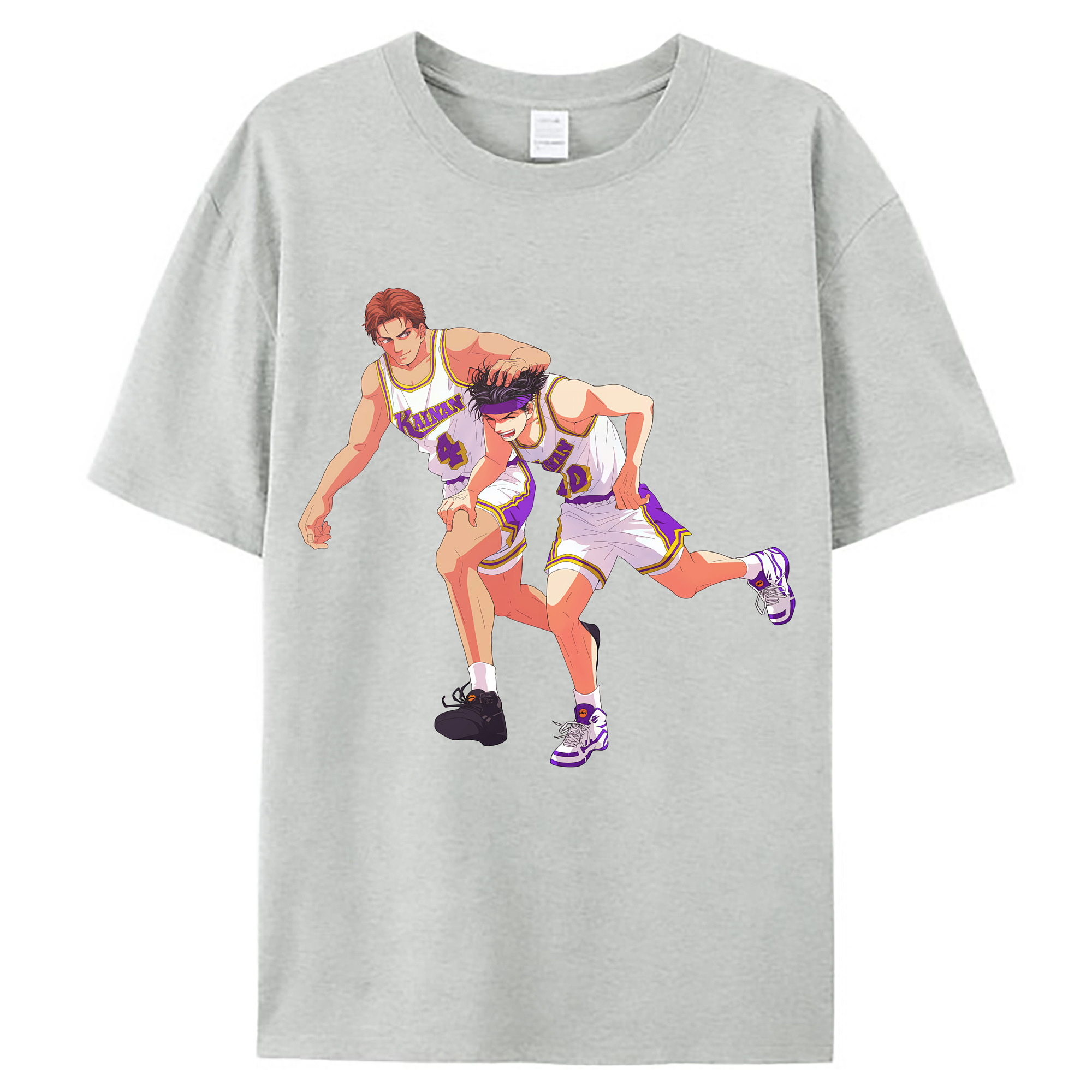 （画像用） SLAM DUNK／スラムダンク レディースカジュアルプリントTシャツ（綿100％）
