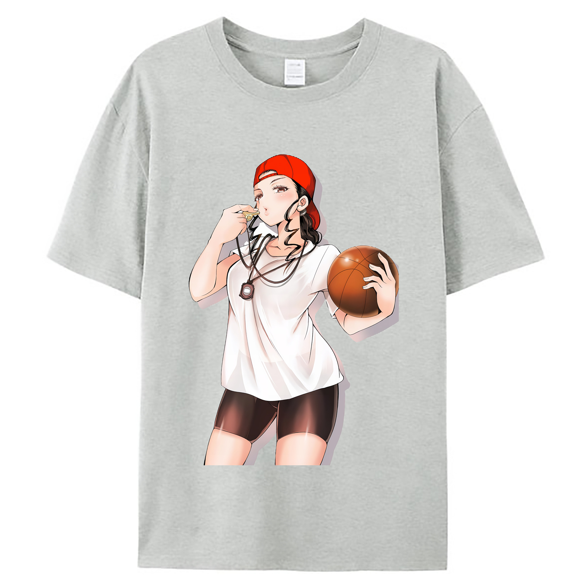 （画像用） SLAM DUNK／スラムダンク レディースカジュアルプリントTシャツ（綿100％）