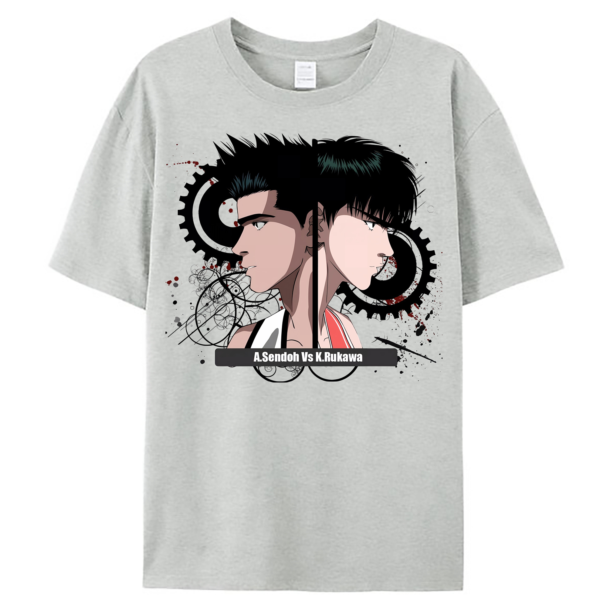 （画像用） SLAM DUNK／スラムダンク レディースカジュアルプリントTシャツ（綿100％）