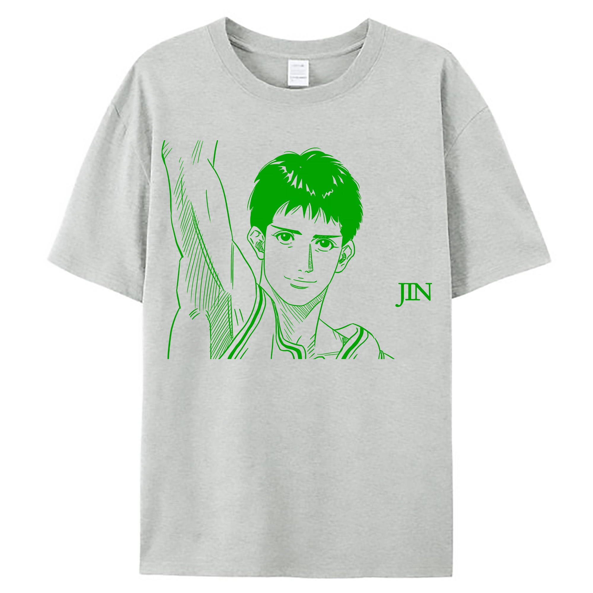 （画像用） SLAM DUNK／スラムダンク レディースカジュアルプリントTシャツ（綿100％）