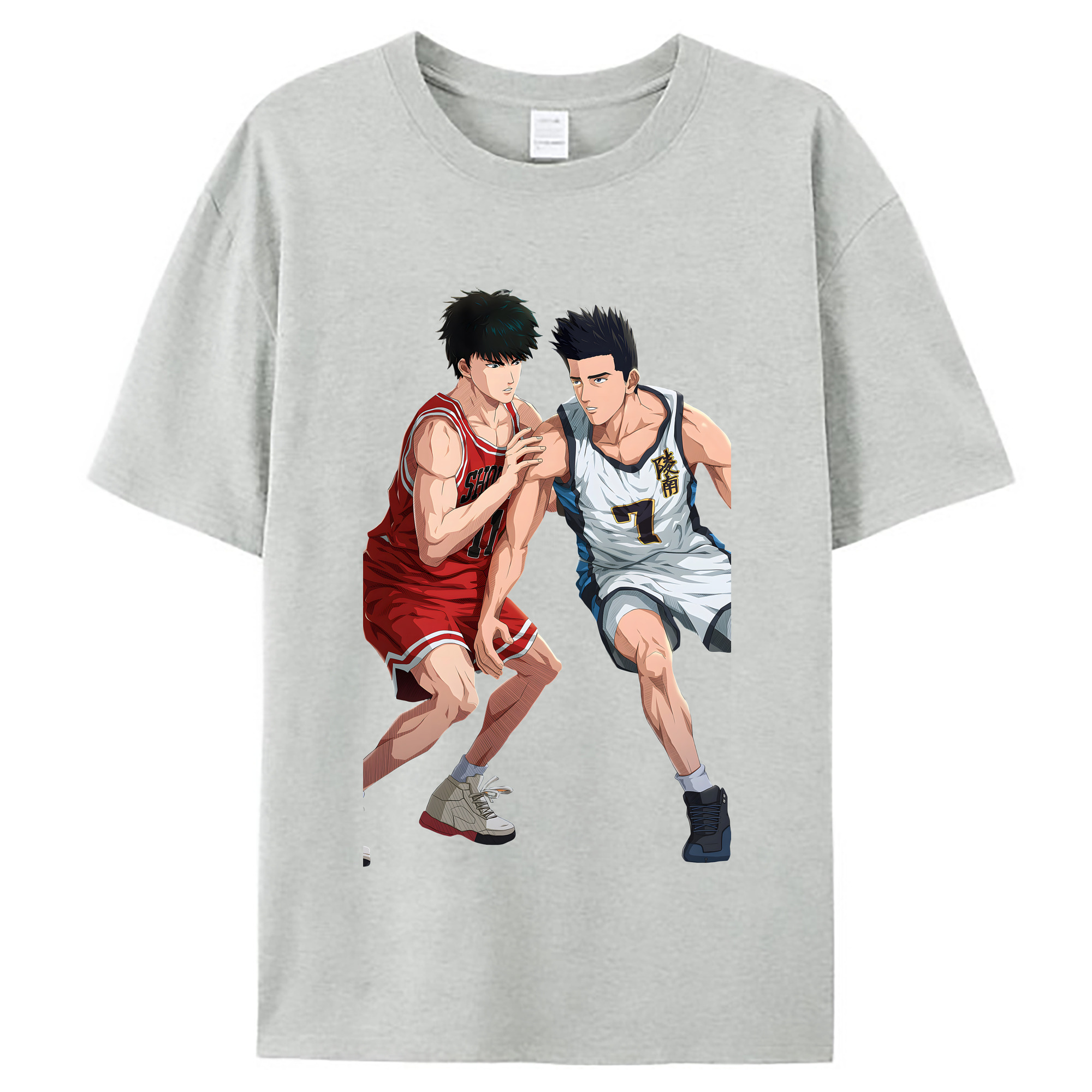 （画像用） SLAM DUNK／スラムダンク レディースカジュアルプリントTシャツ（綿100％）