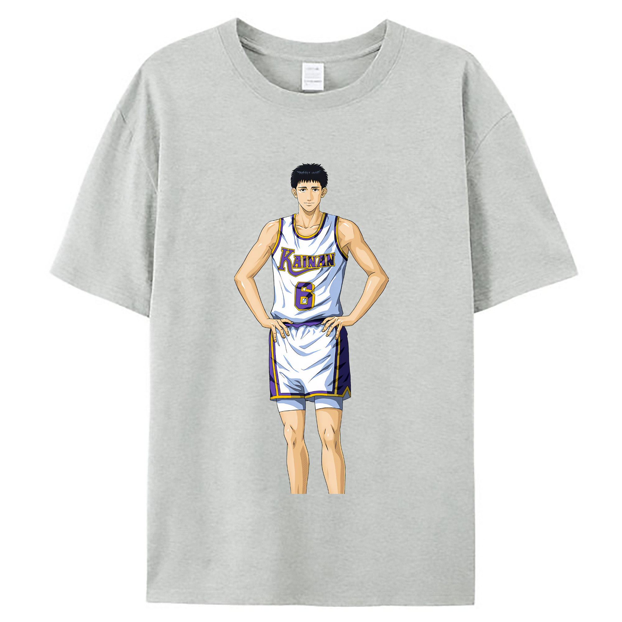 （画像用） SLAM DUNK／スラムダンク レディースカジュアルプリントTシャツ（綿100％）