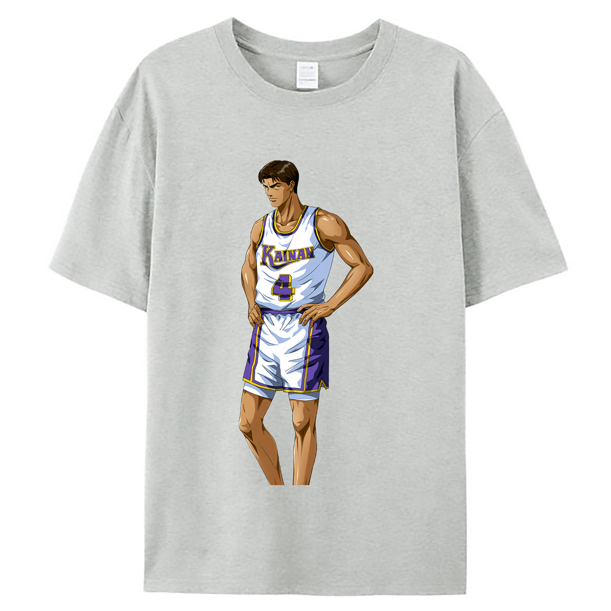 （画像用） SLAM DUNK／スラムダンク レディースカジュアルプリントTシャツ（綿100％）
