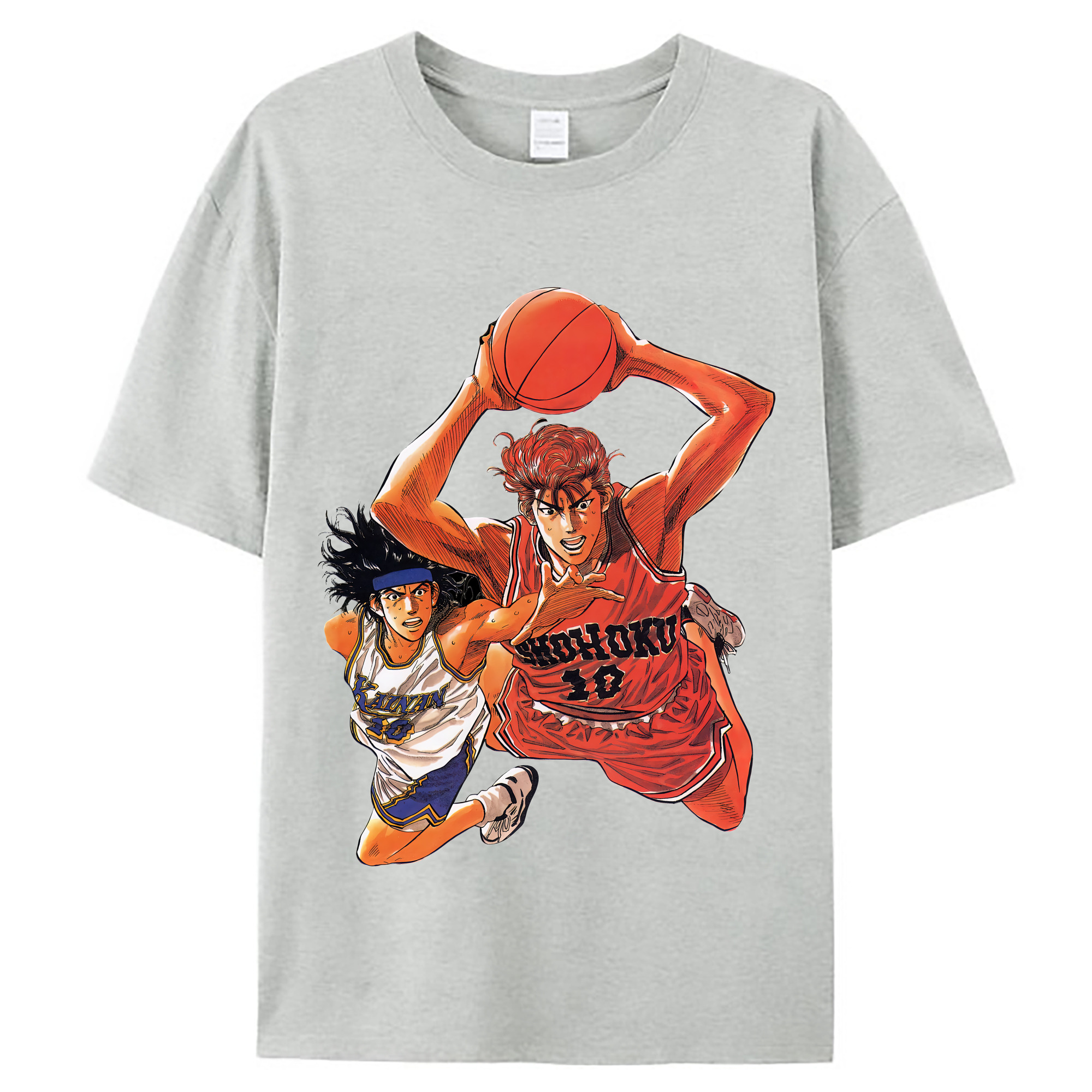 （画像用） SLAM DUNK／スラムダンク レディースカジュアルプリントTシャツ（綿100％）