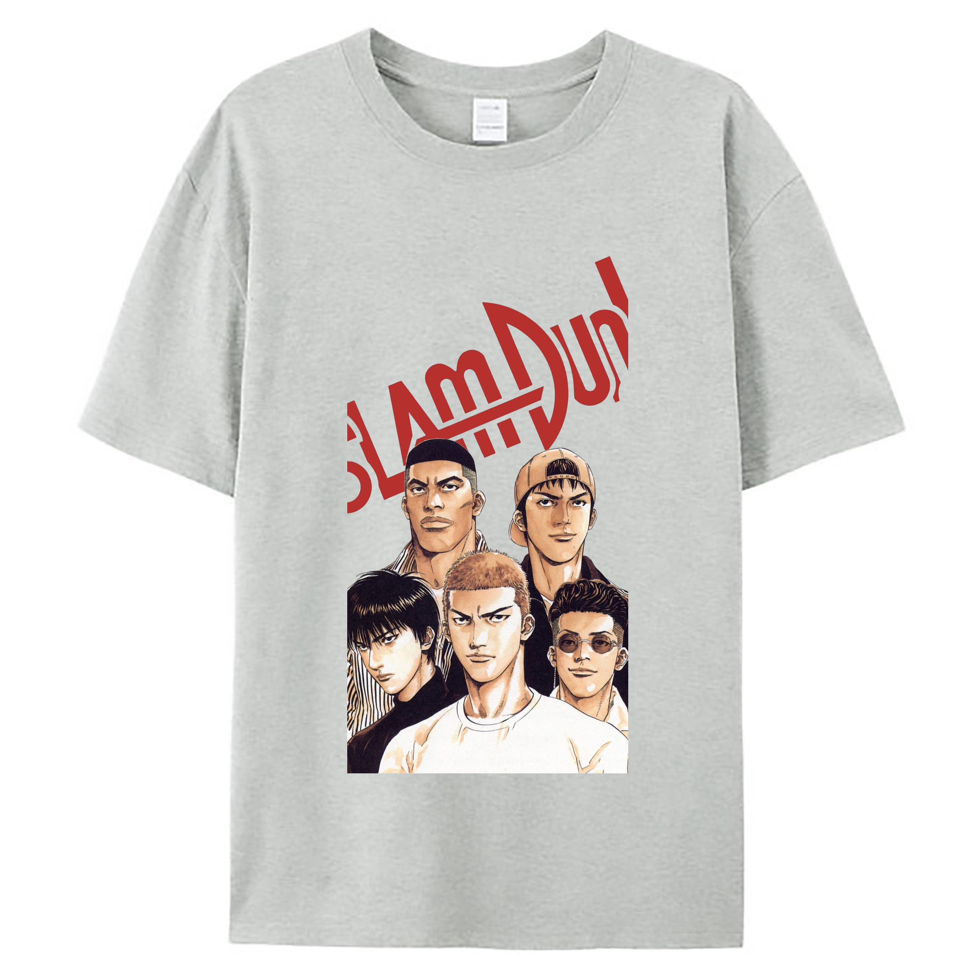 （画像用） SLAM DUNK／スラムダンク レディースカジュアルプリントTシャツ（綿100％）