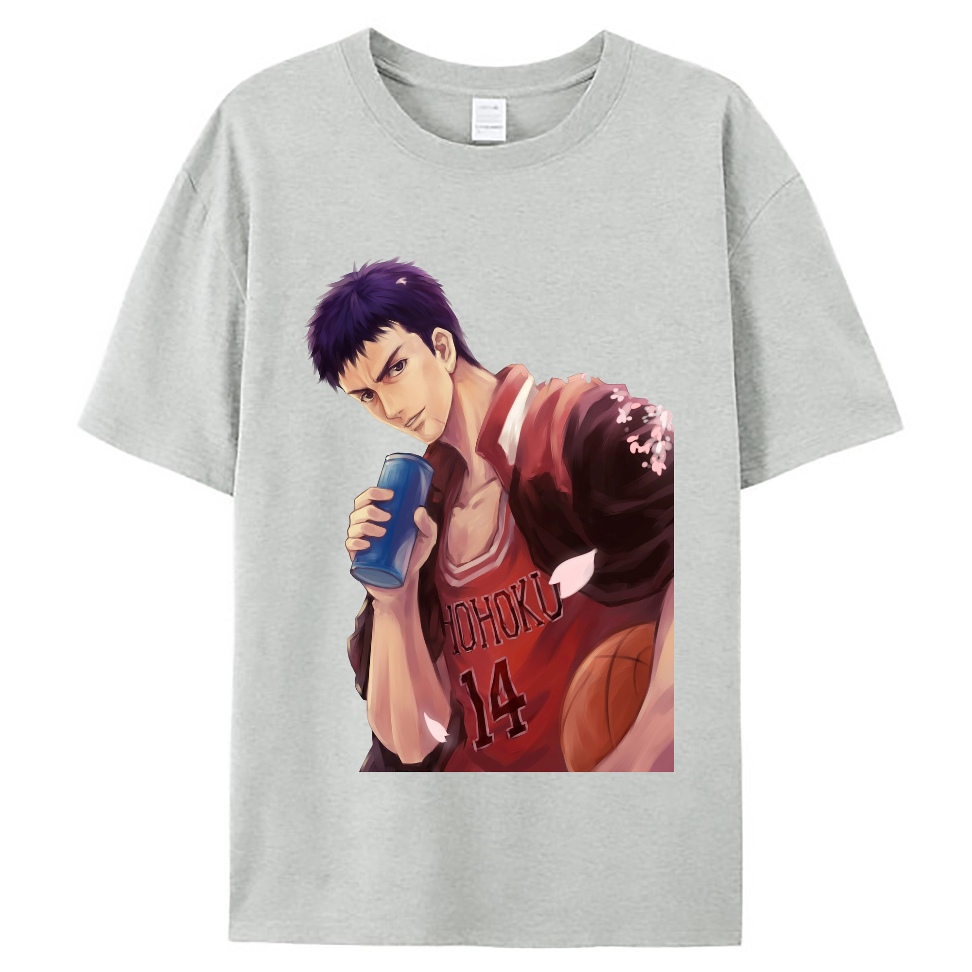 （画像用） SLAM DUNK／スラムダンク レディースカジュアルプリントTシャツ（綿100％）