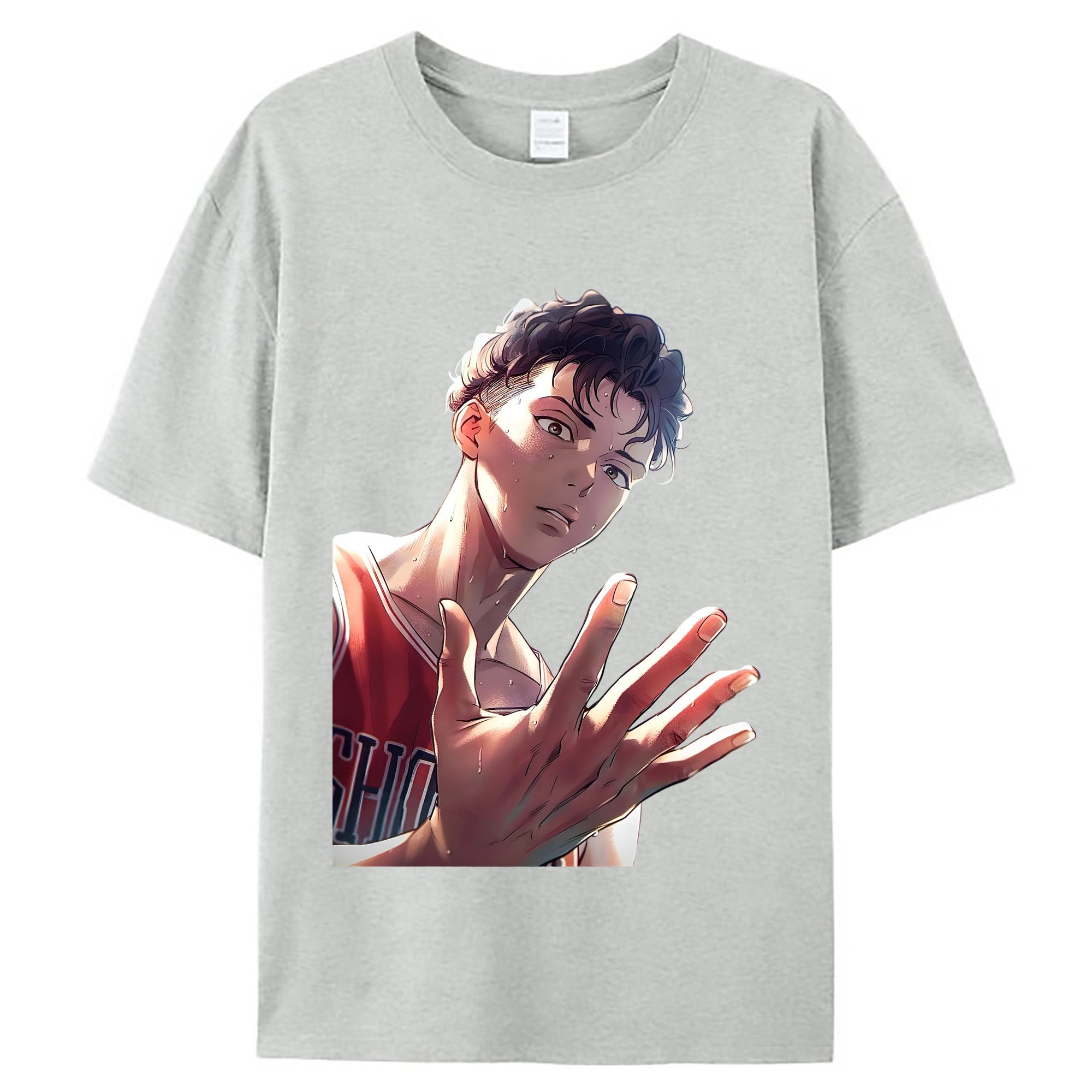 （画像用） SLAM DUNK／スラムダンク レディースカジュアルプリントTシャツ（綿100％）