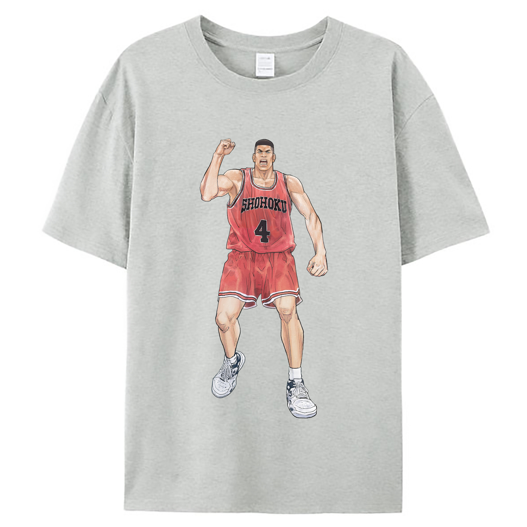 （画像用） SLAM DUNK／スラムダンク レディースカジュアルプリントTシャツ（綿100％）