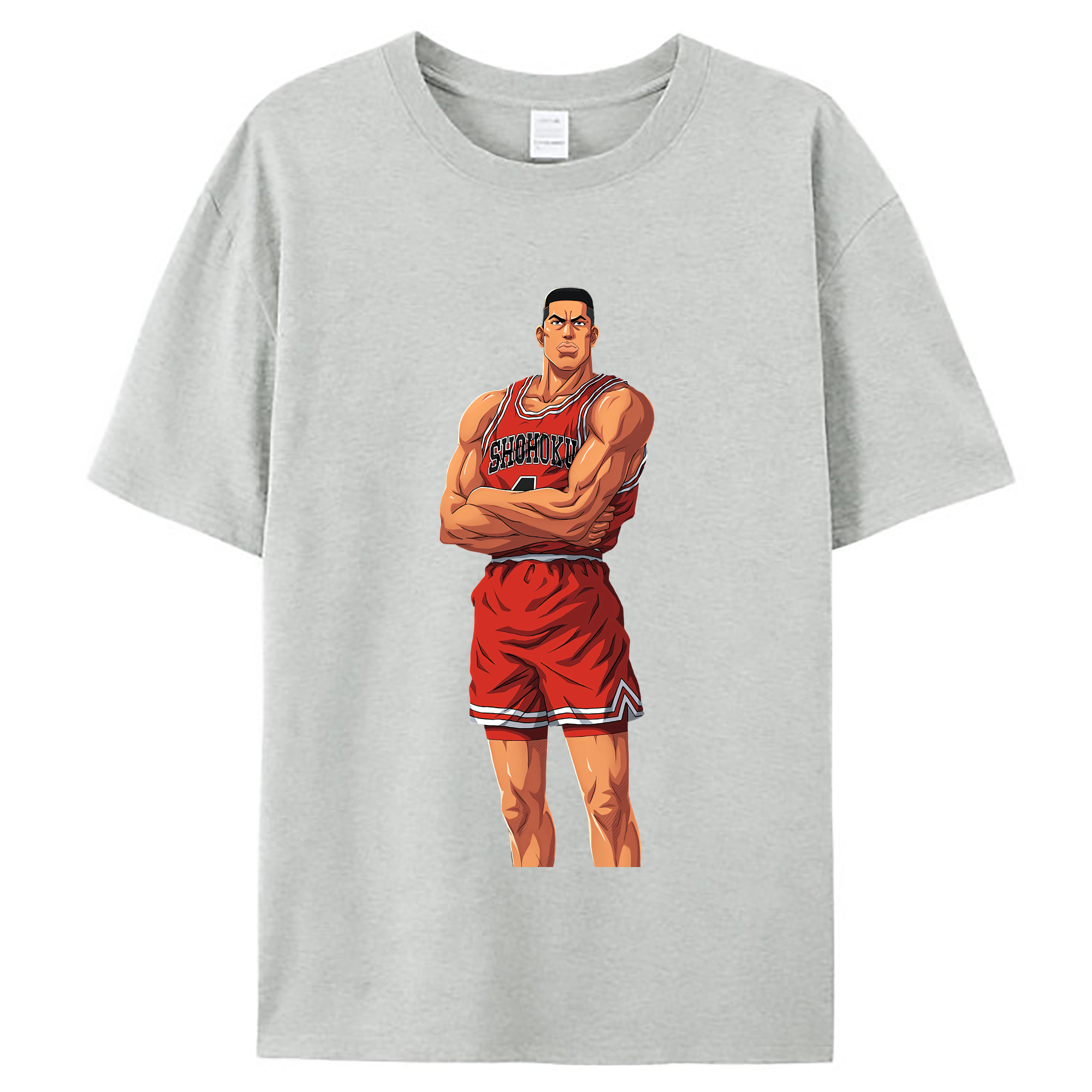 （画像用） SLAM DUNK／スラムダンク レディースカジュアルプリントTシャツ（綿100％）