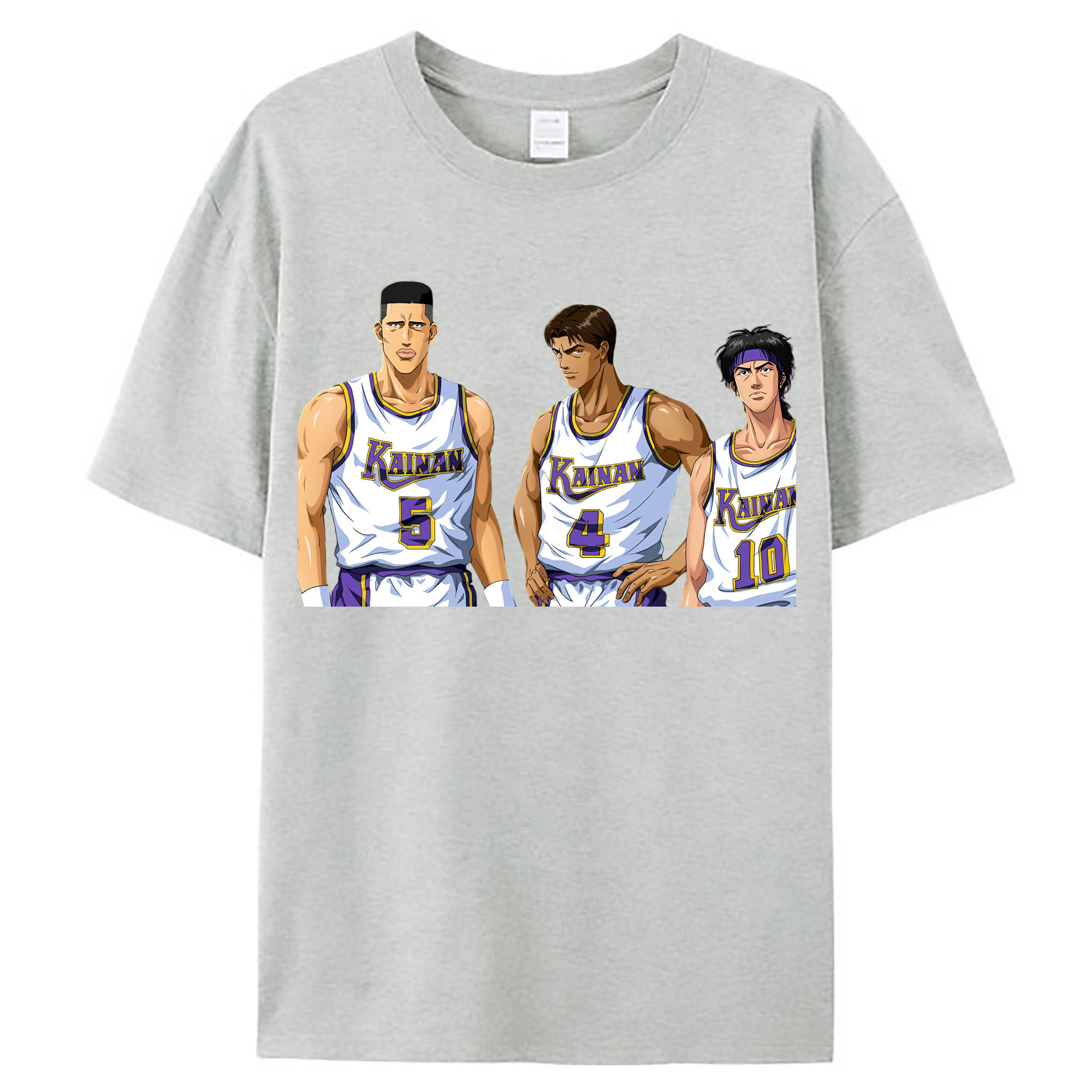 （画像用） SLAM DUNK／スラムダンク レディースカジュアルプリントTシャツ（綿100％）