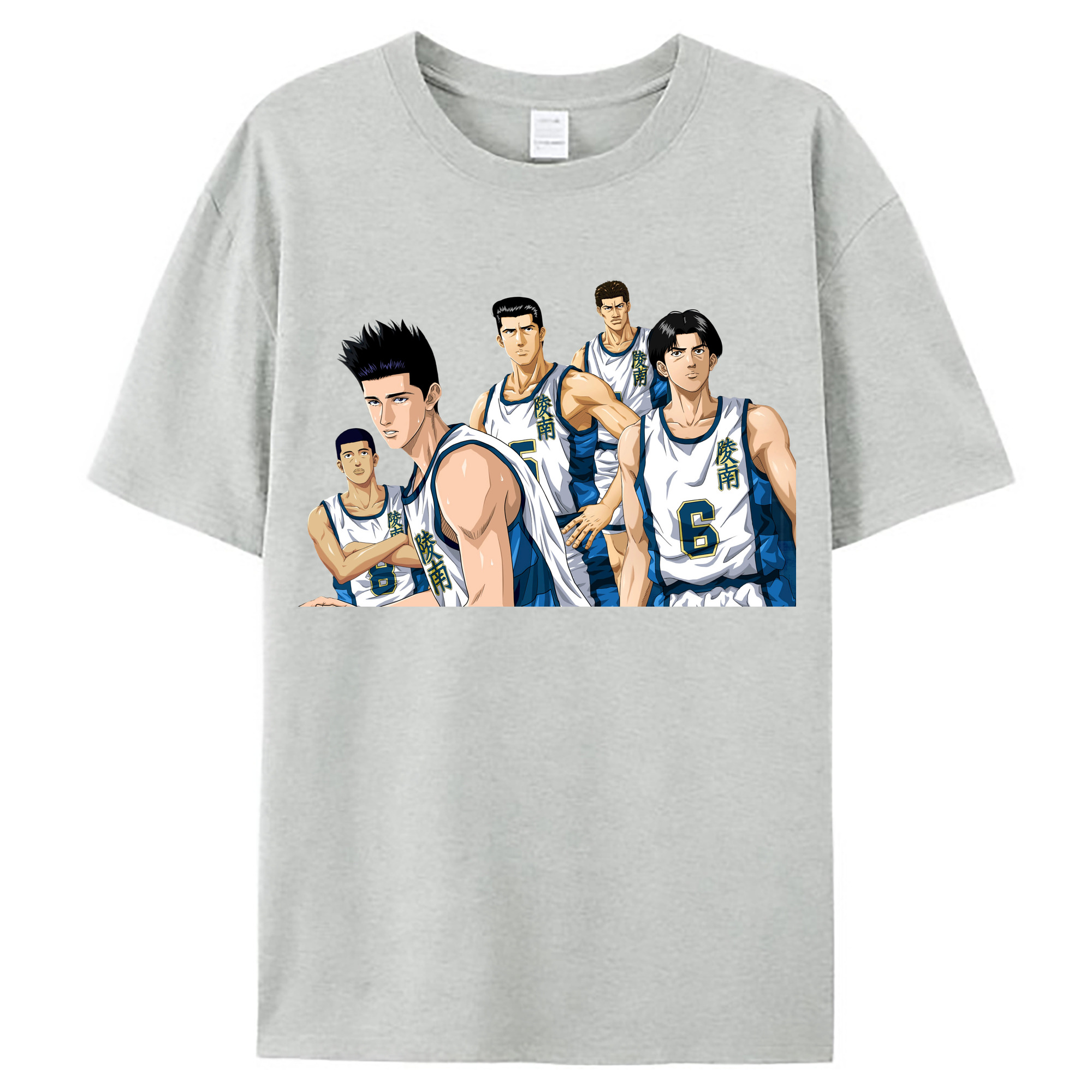 （画像用） SLAM DUNK／スラムダンク レディースカジュアルプリントTシャツ（綿100％）